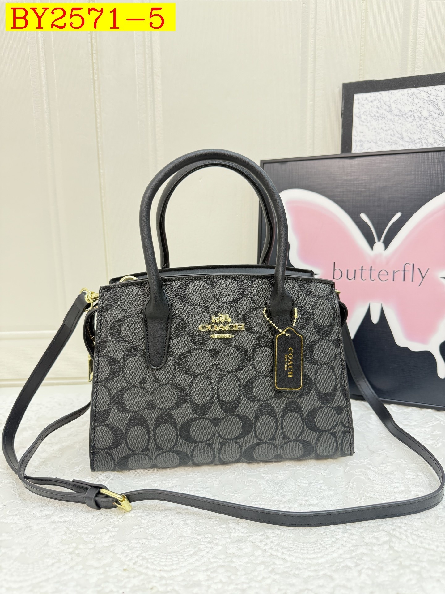 31$ dh COACH JYH9210 Shoulder bag size 24x18x10 cm 71809023117 BY2571 gallery