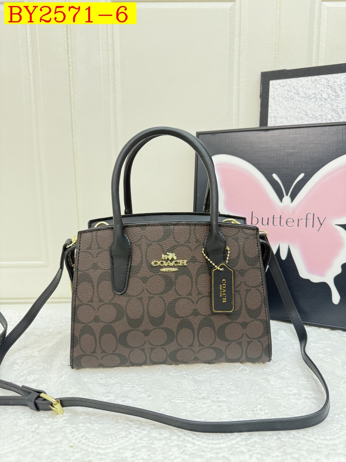 31$ dh COACH JYH9210 Shoulder bag size 24x18x10 cm 71809023117 BY2571 gallery