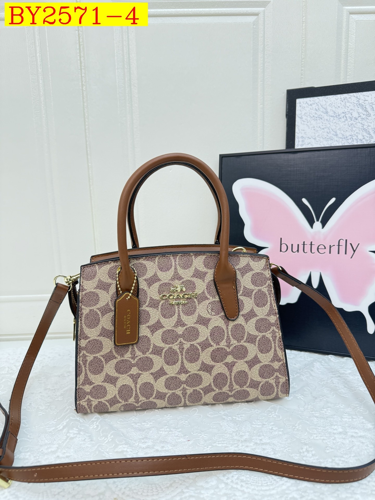 31$ dh COACH JYH9210 Shoulder bag size 24x18x10 cm 71809023117 BY2571 gallery