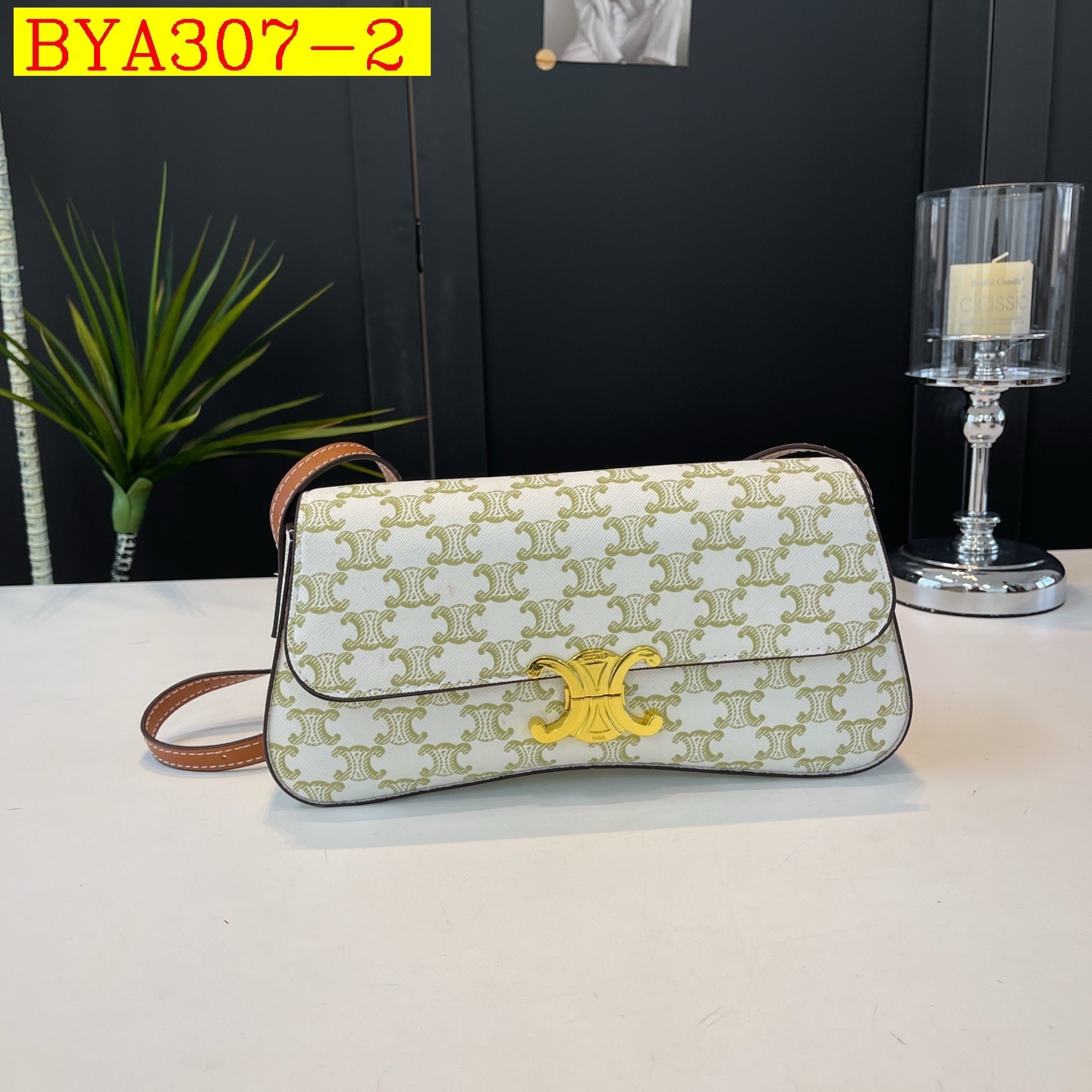 32$ CELINE handbag size 28x14x5cm 3940 BYA307 gallery