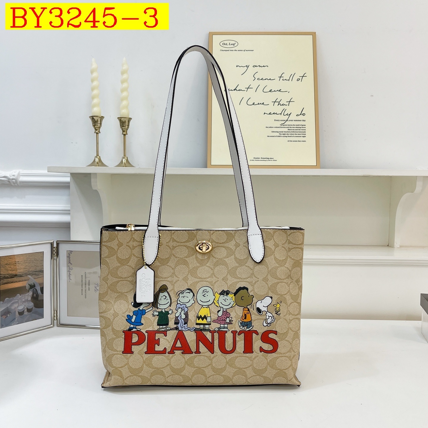 32$ COACH 8011 Tote bag size 35x25x13 cm 714150 BY3245 gallery