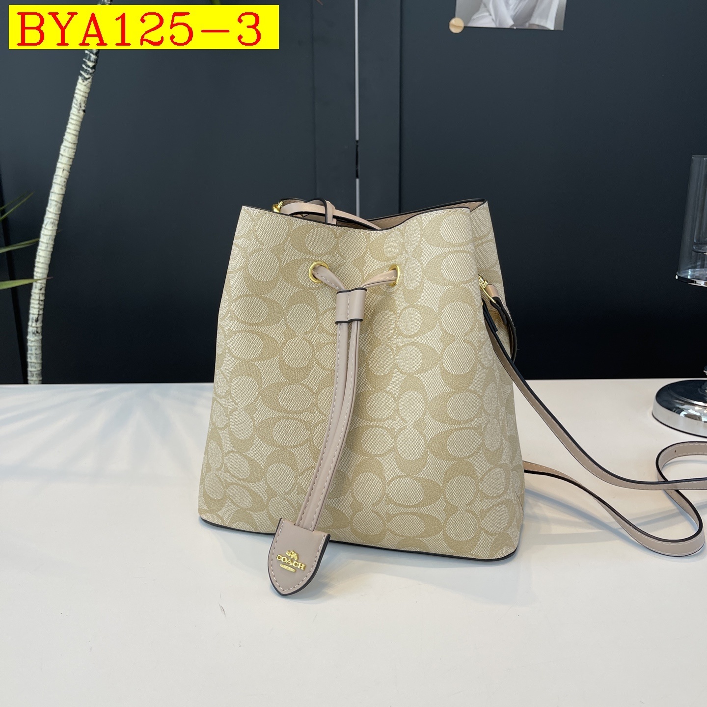 32$ Coach Shoulder bag size 24x24x16cm 913044 BYA125 gallery