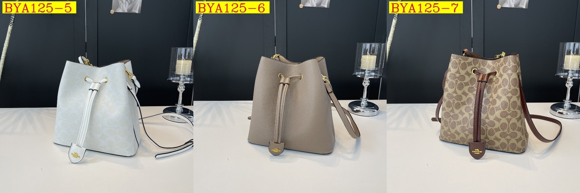 32$ Coach Shoulder bag size 24x24x16cm 913044 BYA125 gallery