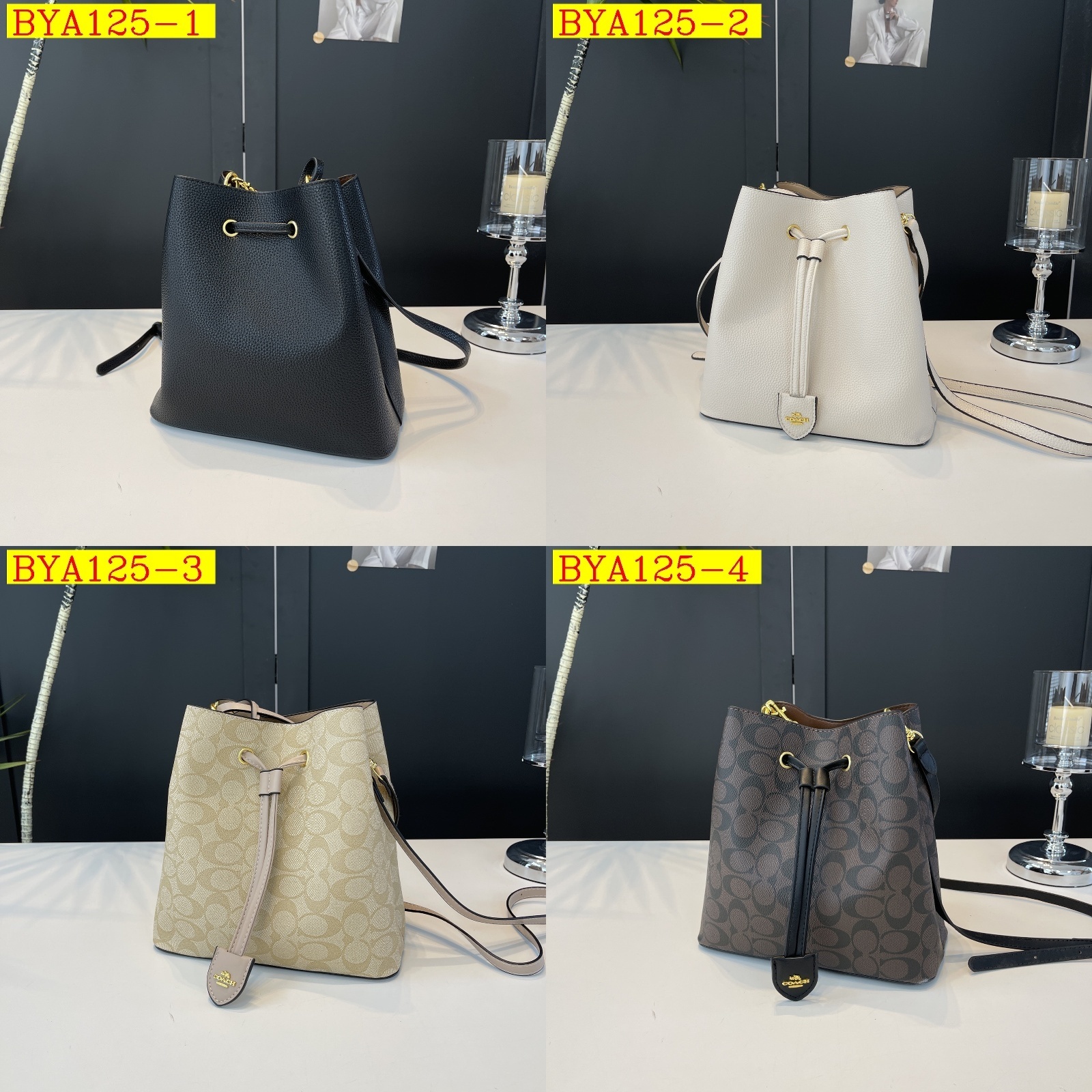 32$ Coach Shoulder bag size 24x24x16cm 913044 BYA125 gallery