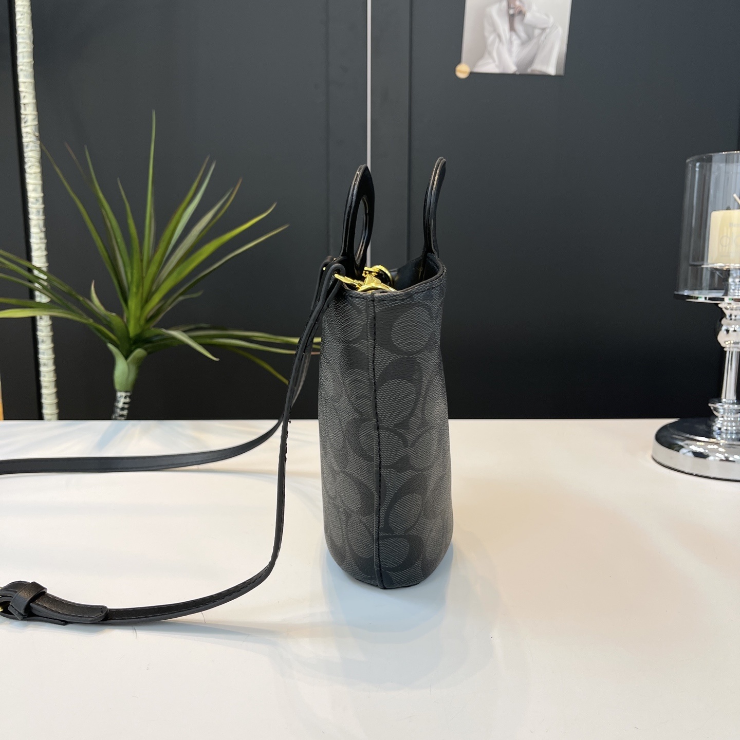 32$ Coach Shoulder bag size 25x20x8cm 5960 BYA445 gallery