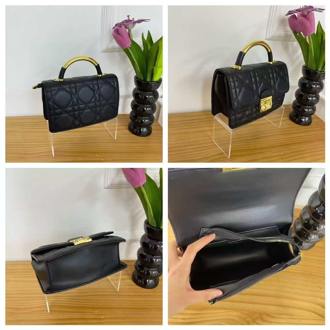 32$ Dior Shoulder bag size 22x14x7cm 0934 BYA15 gallery