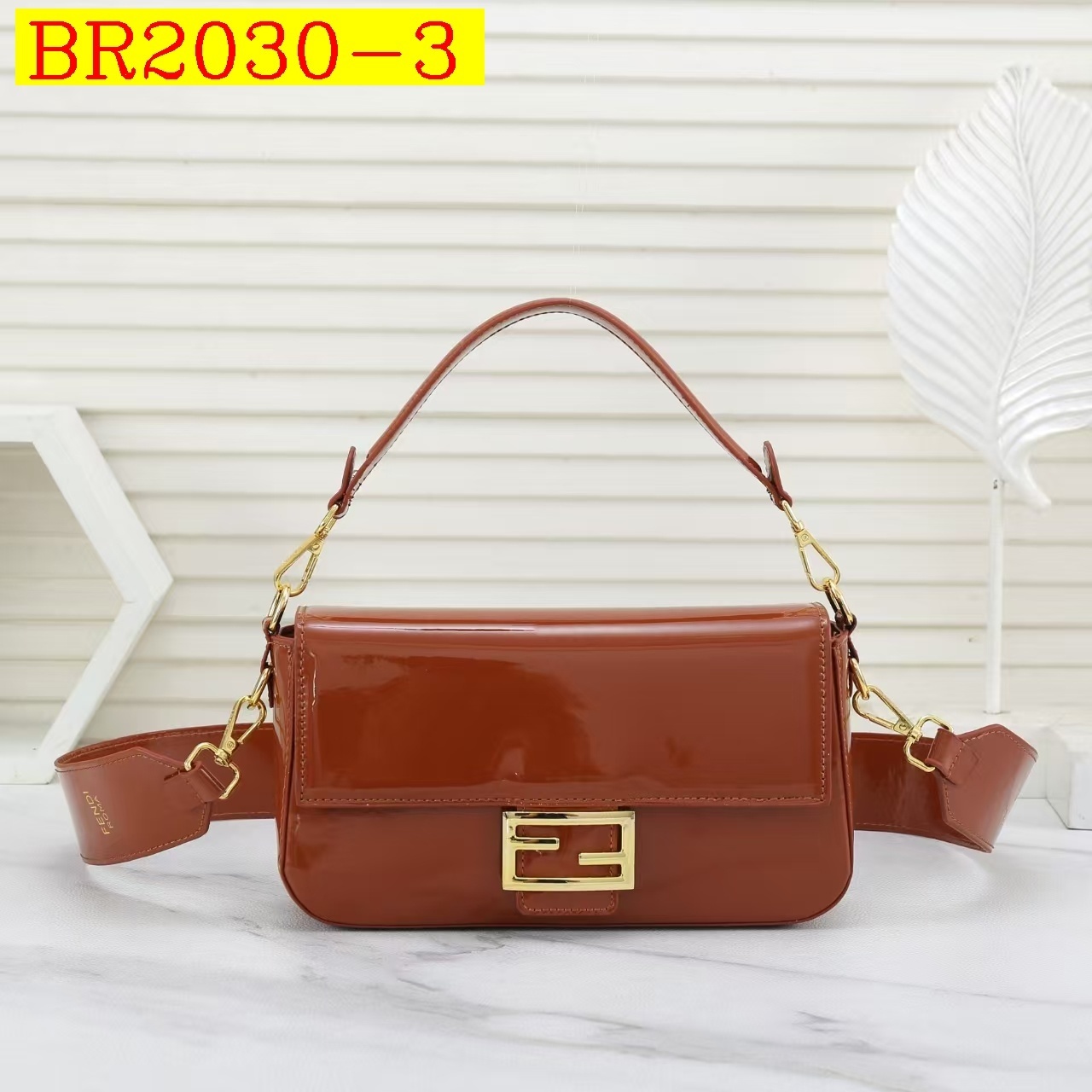 32$ FENDI 5635 Shoulder bag size 25x17x7 cm 512316 BR2030 gallery
