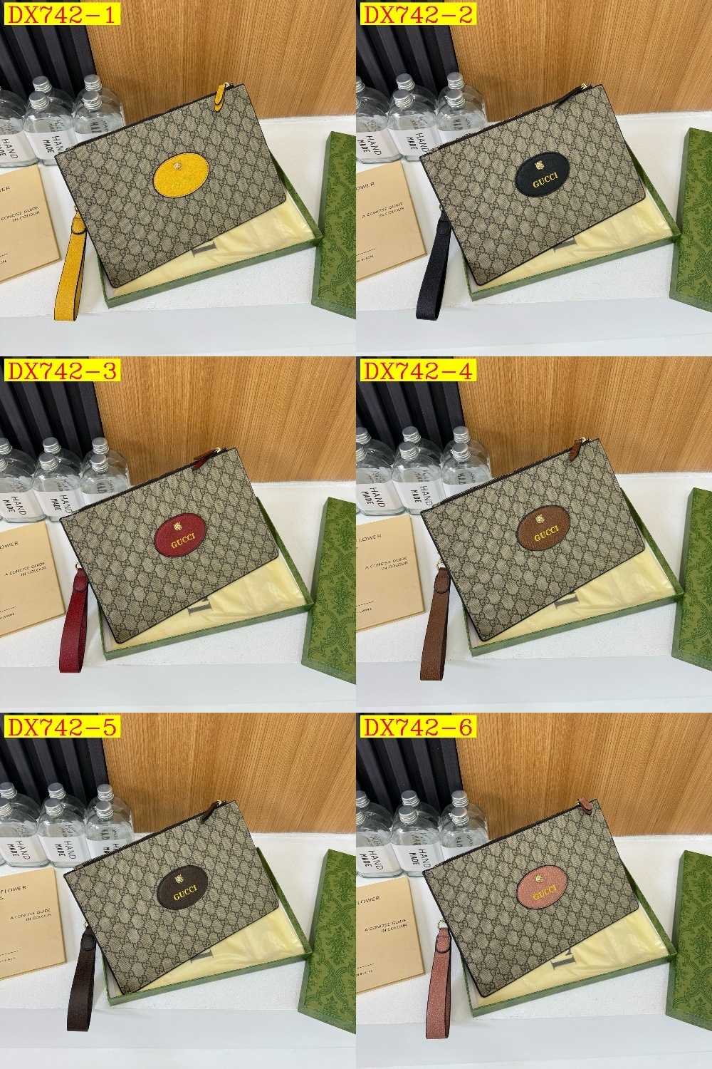 32$ GUCCI 66618 Toiletries bag size 30X20 cm 110316 DX742 gallery