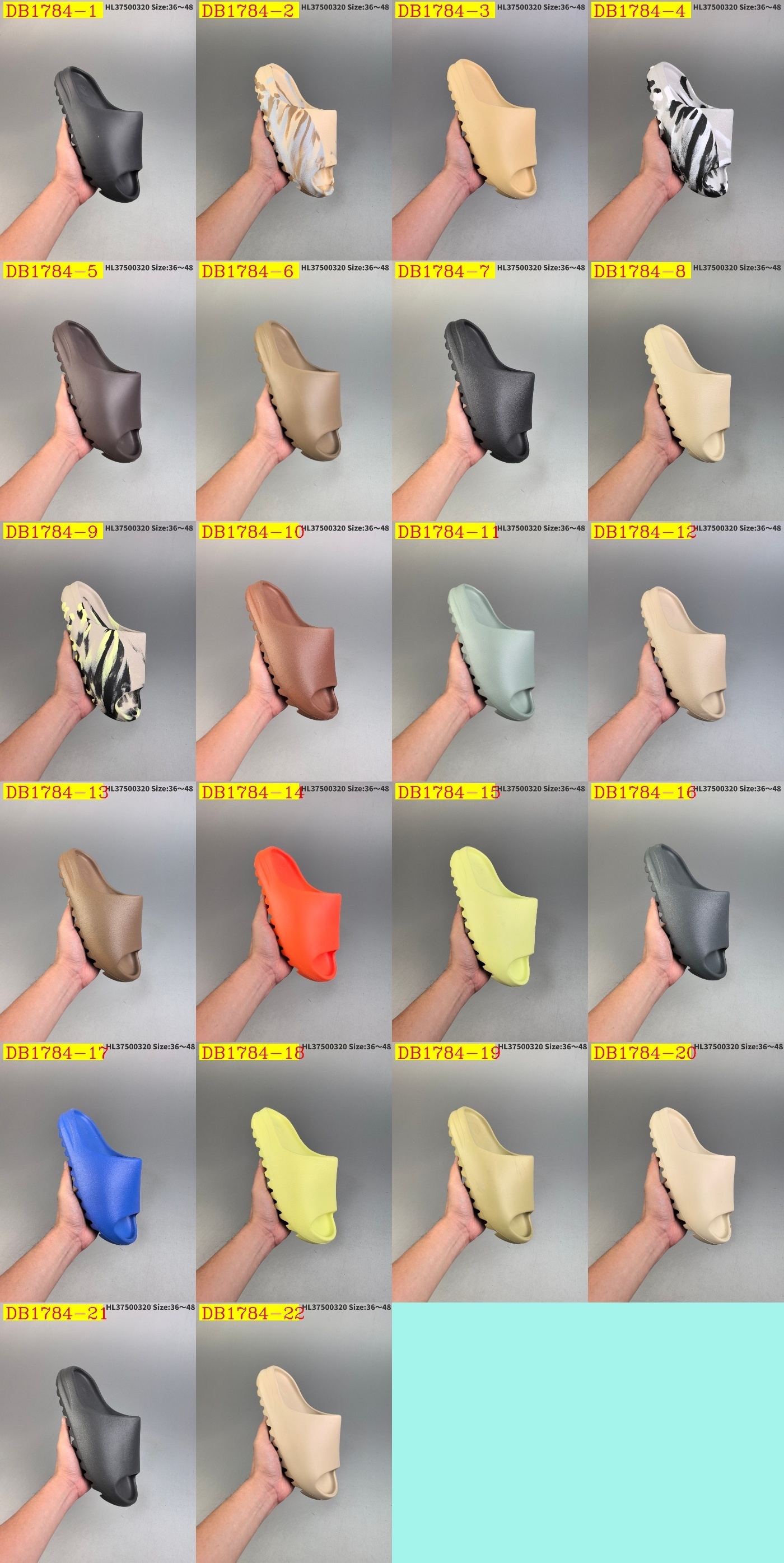 32$ dh Adidas Kanye West Yeezy size 36-46 91605023225 DB1784 gallery