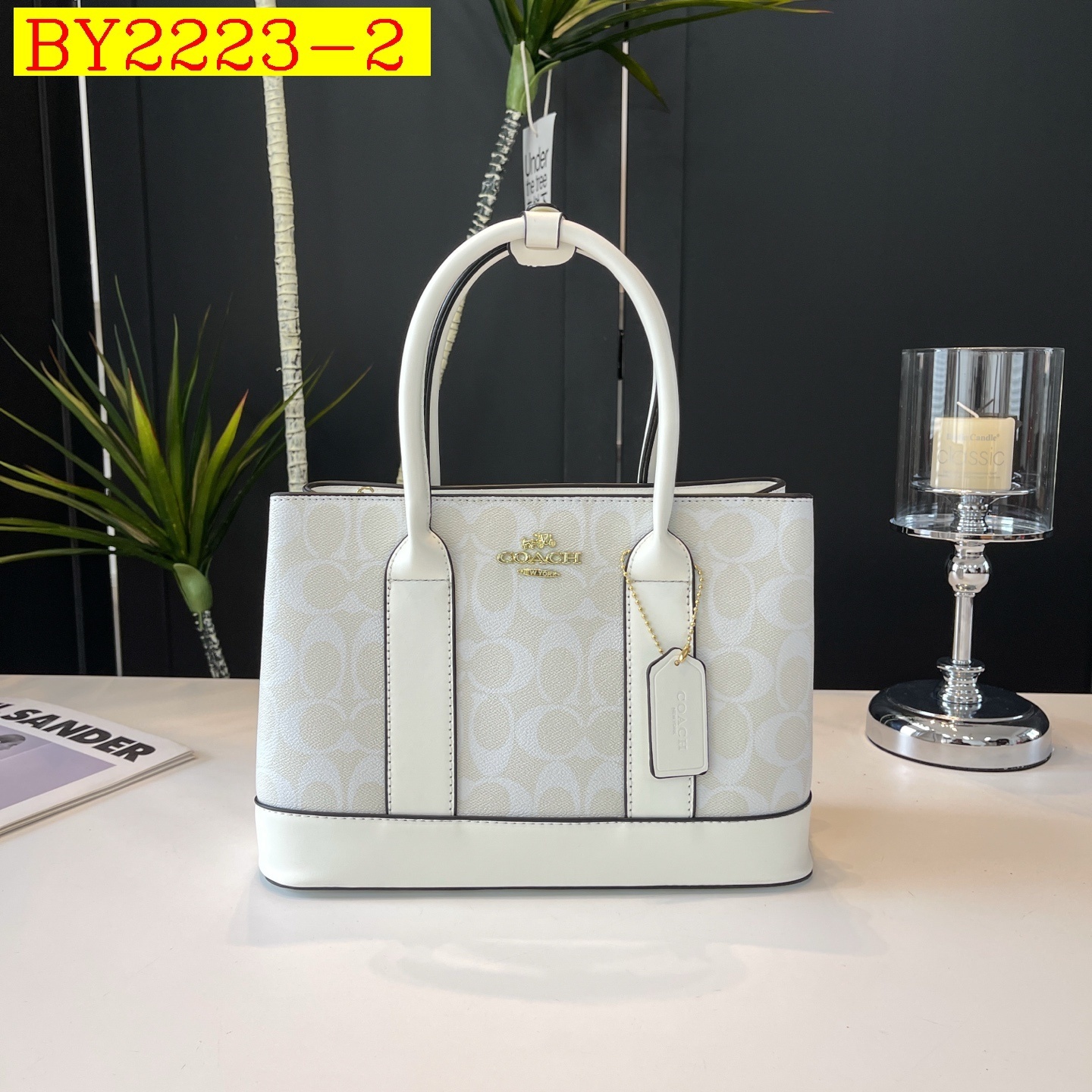 32$ dh COACH 6616 Tote bag size 29X20X12 cm 61305423225 BY2223 gallery