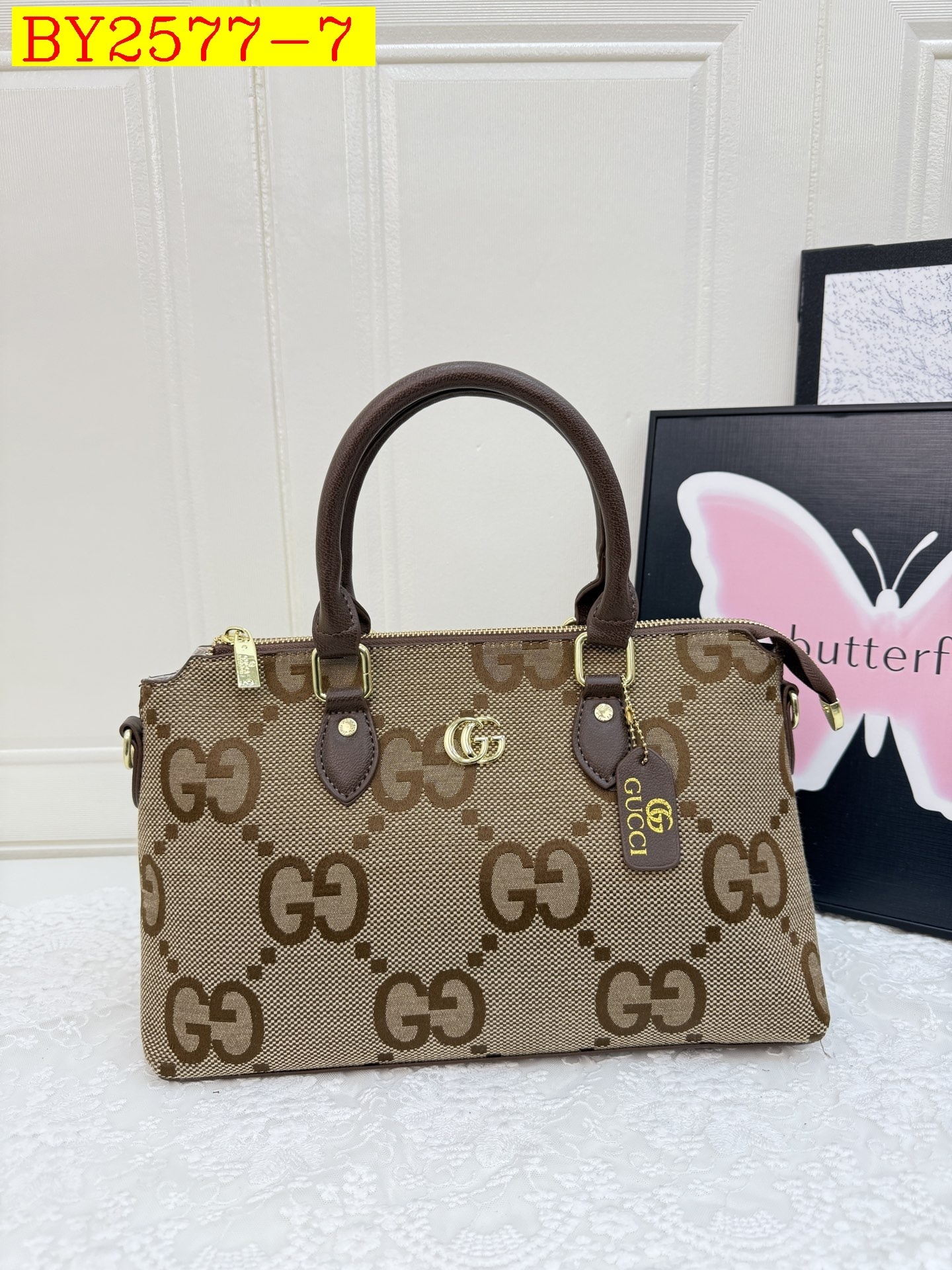 32$ dh GUCCI JYH8389-3 Shoulder bag size 32x20x11 cm 91603223224 BY2577 gallery