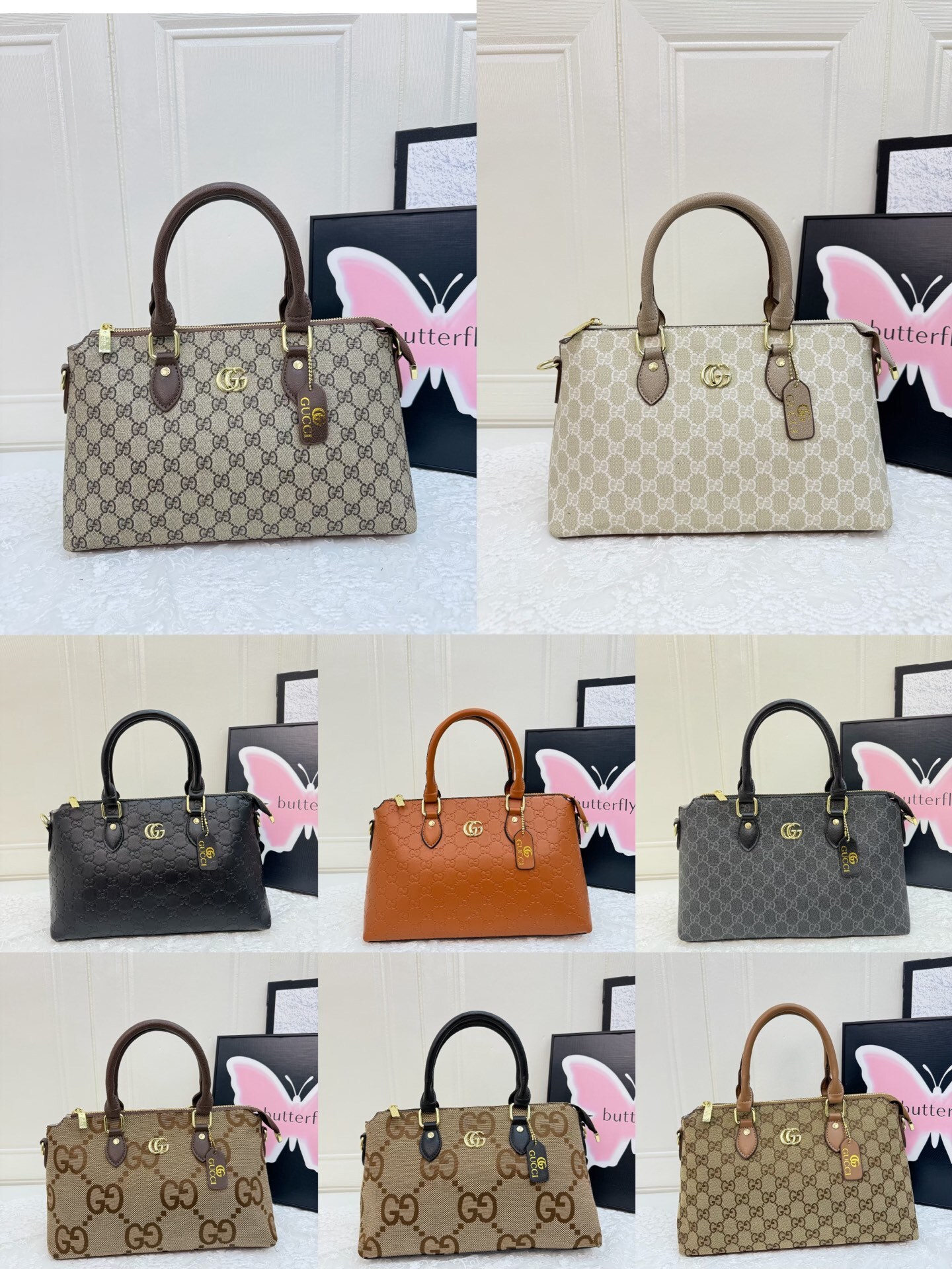 32$ dh GUCCI JYH8389-3 Shoulder bag size 32x20x11 cm 91603223224 BY2577 gallery