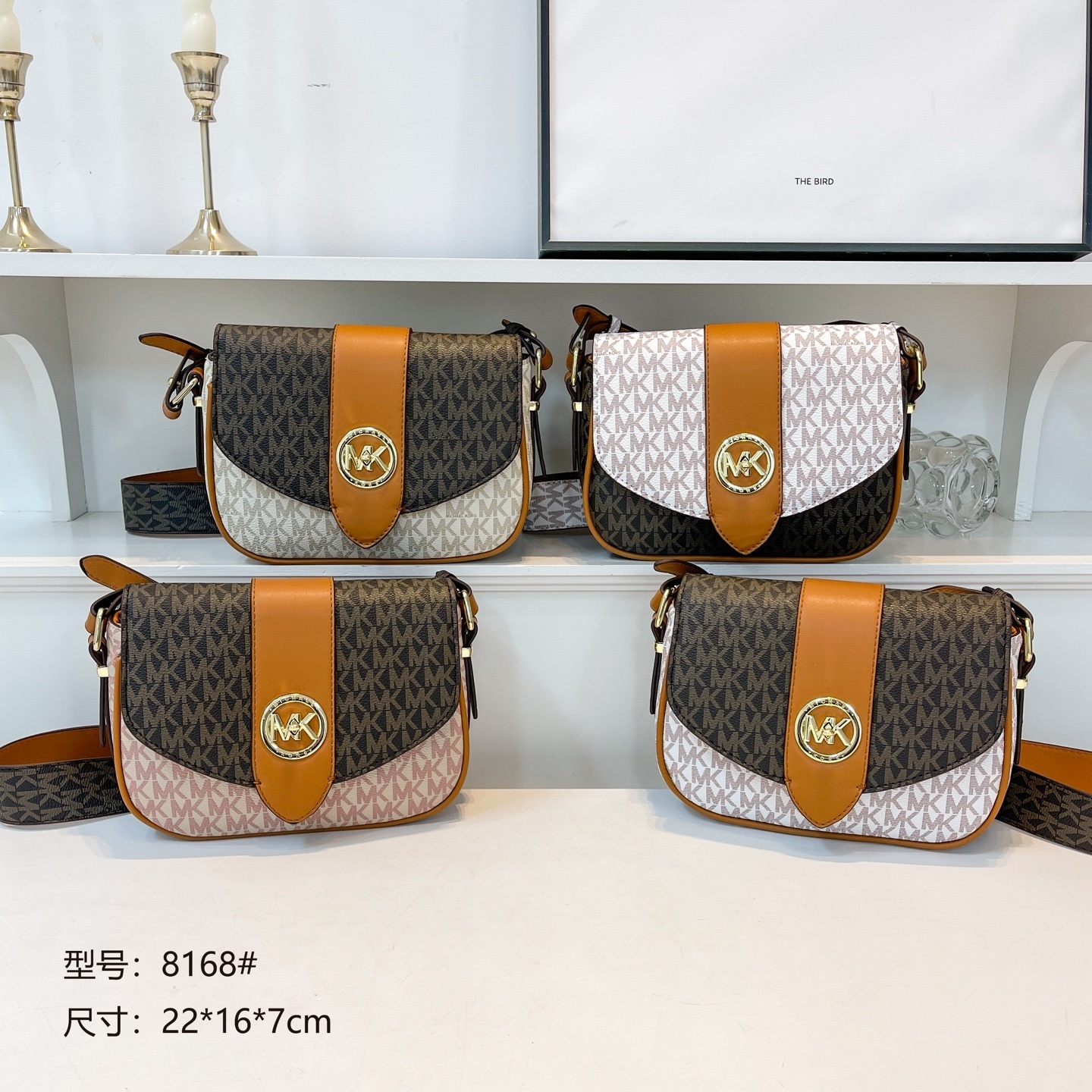 32$ dh MK 8186 Shoulder bag size 22X16X7 cm 91623423223 BY2431 gallery