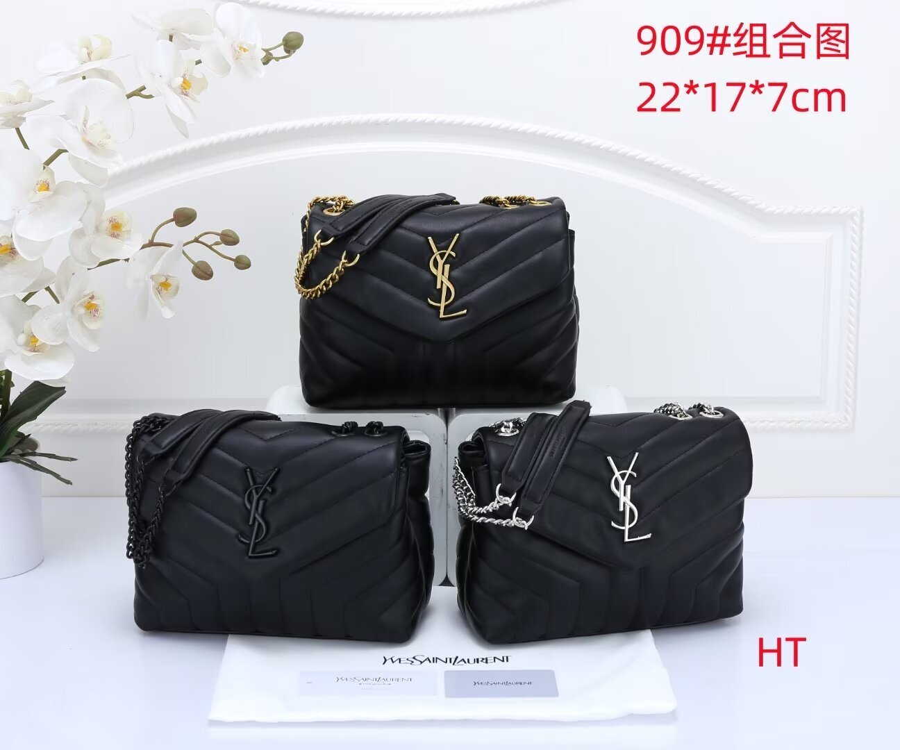 32$ new_dh YSL 909 size 22X17X7 CM 41538023006 XR3B284 gallery