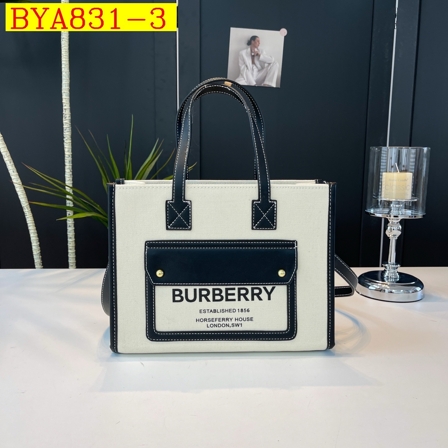 33$ Burberry handbag size 28x22x11cm 5998 BYA831 gallery