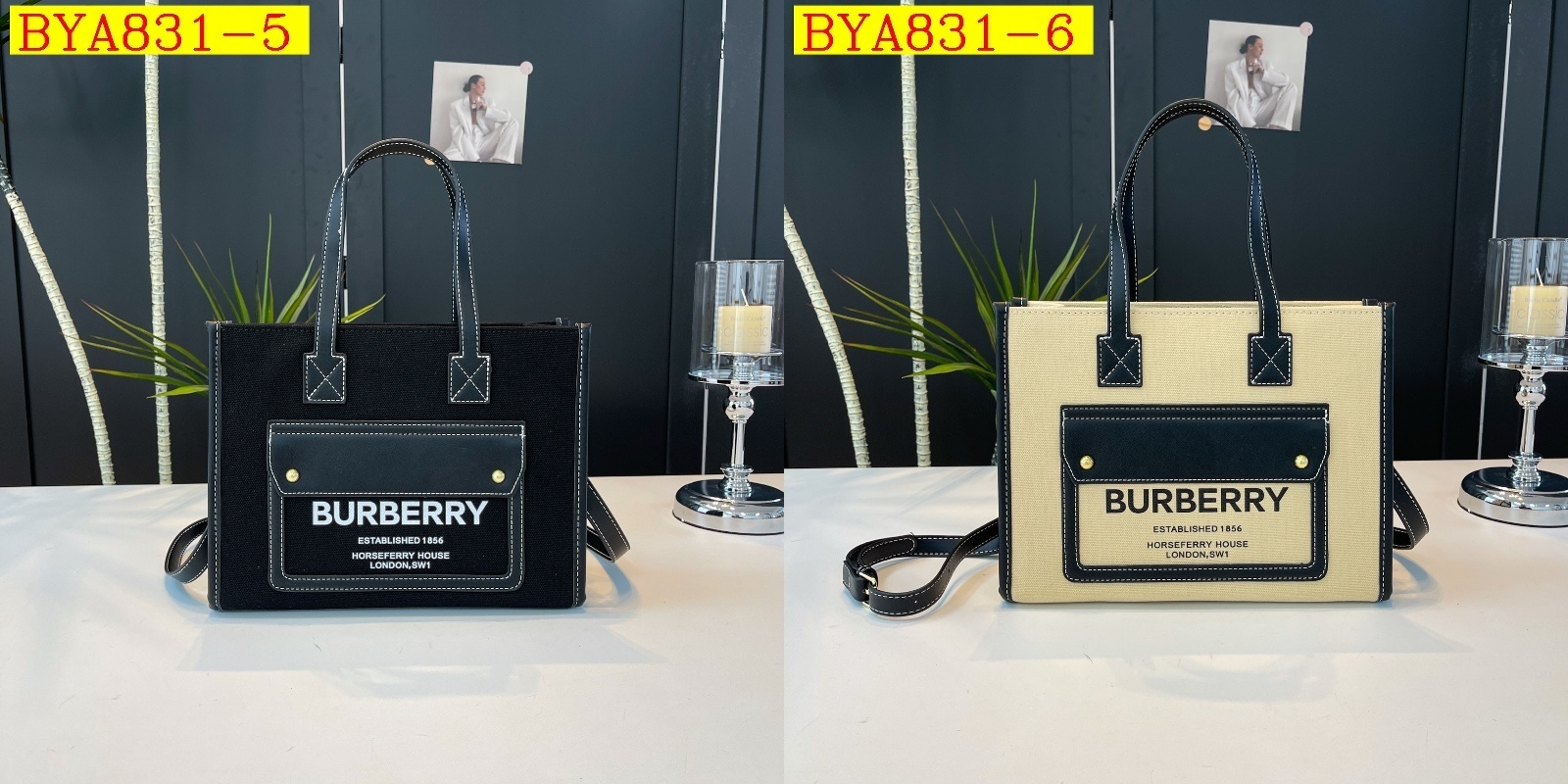 33$ Burberry handbag size 28x22x11cm 5998 BYA831 gallery