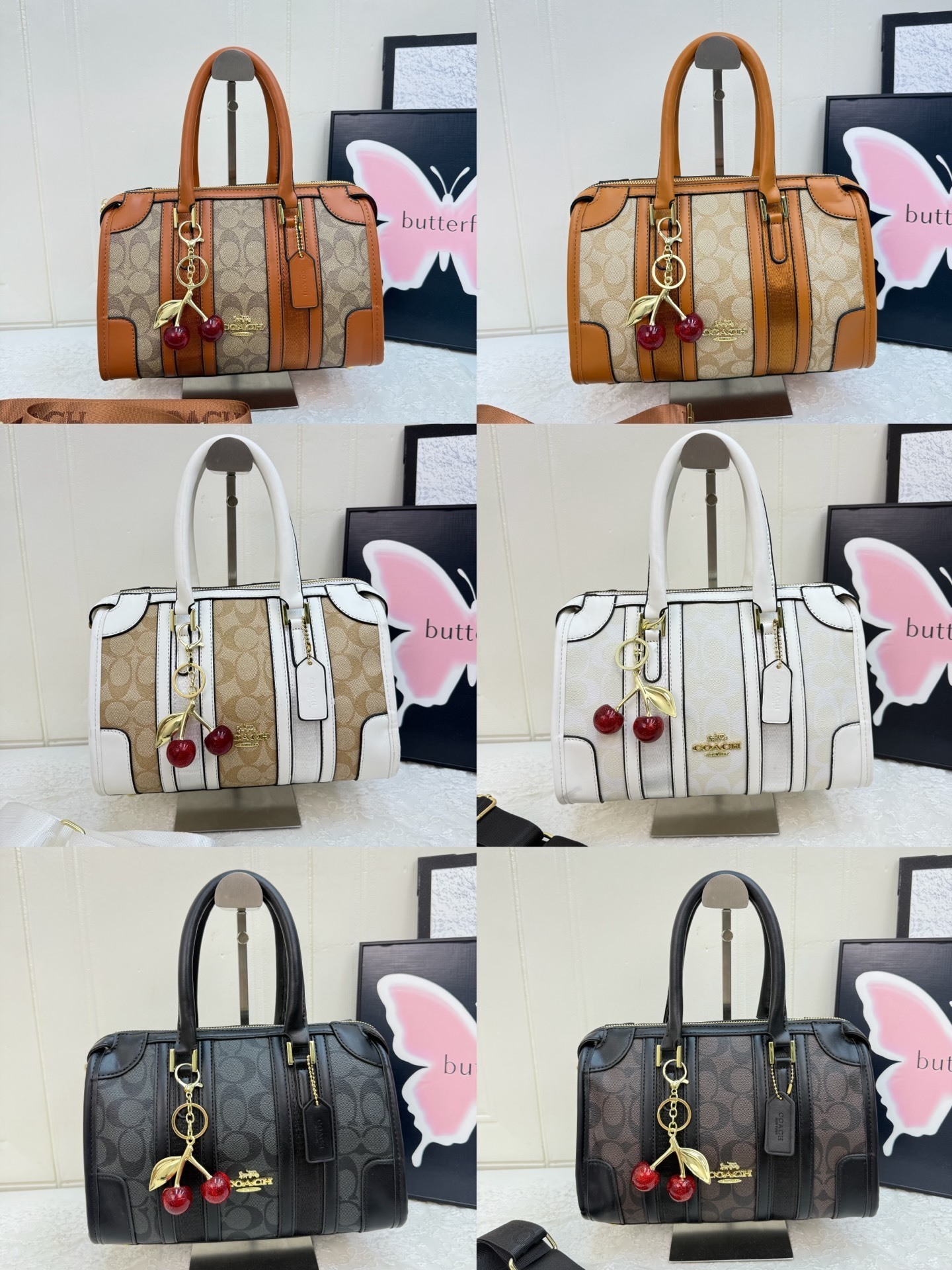 33$ COACH 8202 Shoulder bag size 28x18x13 cm 511230 BY3375 gallery