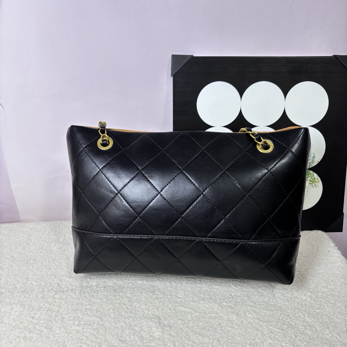 33$ Chanel handbag size 35x21x10cm 411034 BYA617 gallery