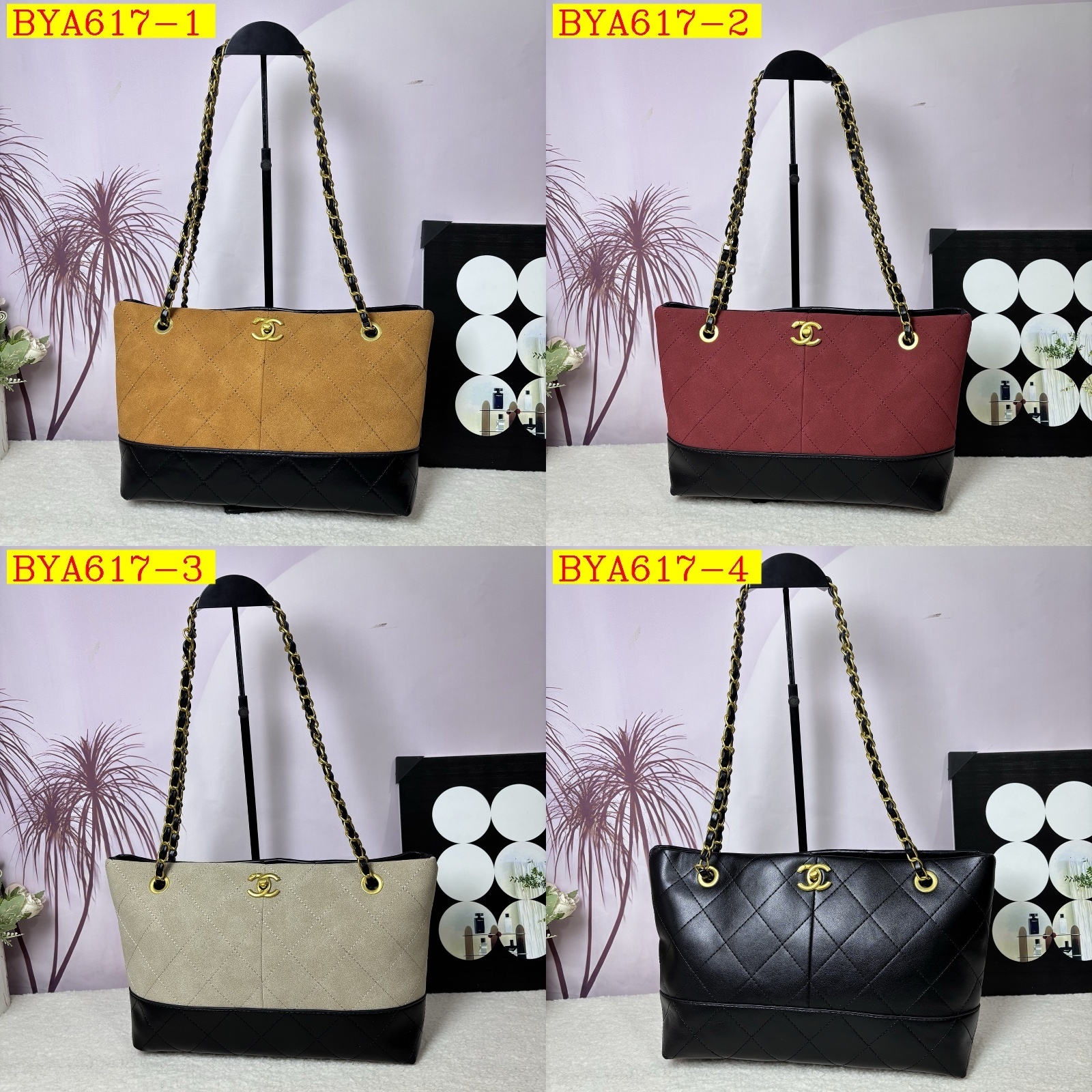 33$ Chanel handbag size 35x21x10cm 411034 BYA617 gallery