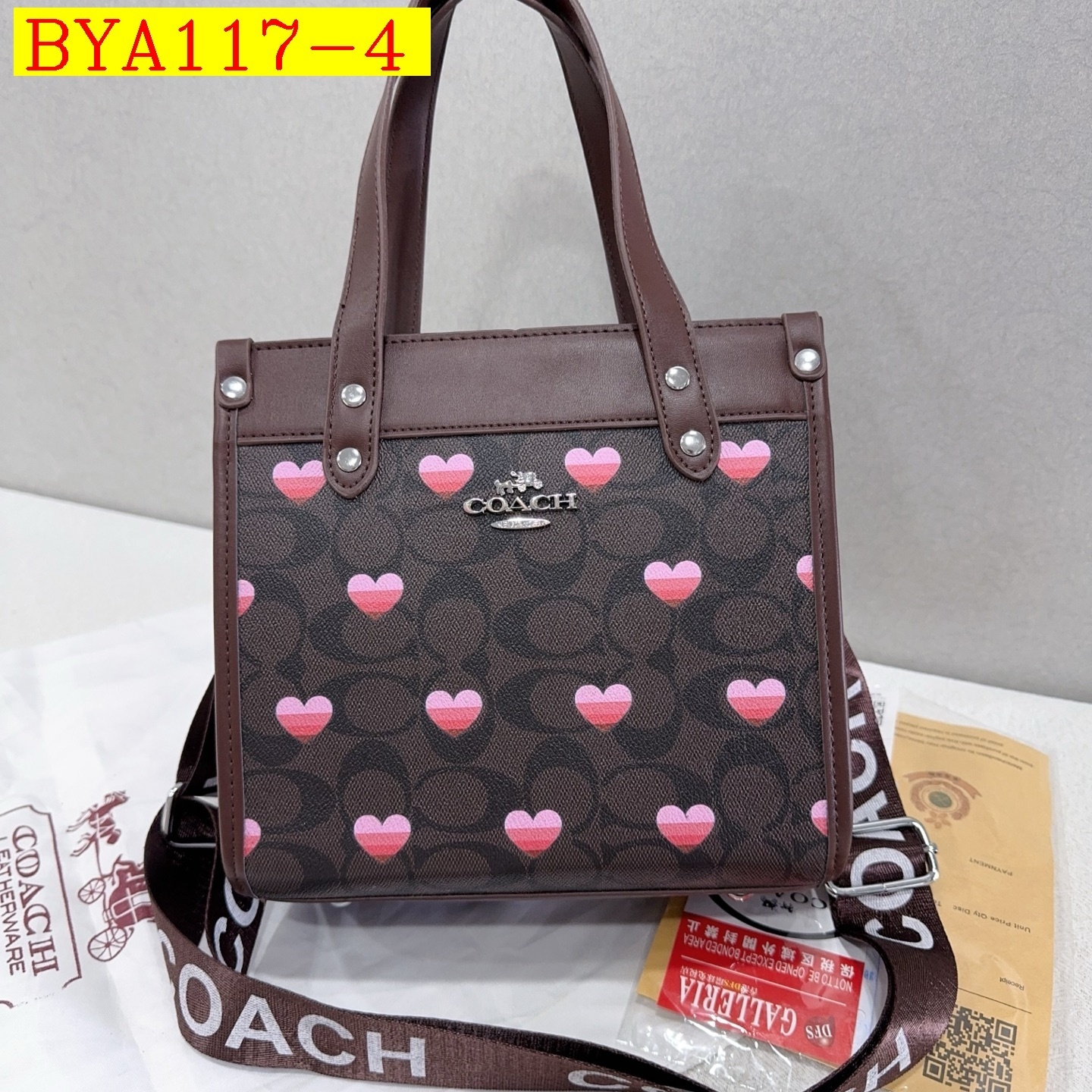 33$ Coach Shoulder bag size 22x21x12cm 6978 BYA117 gallery