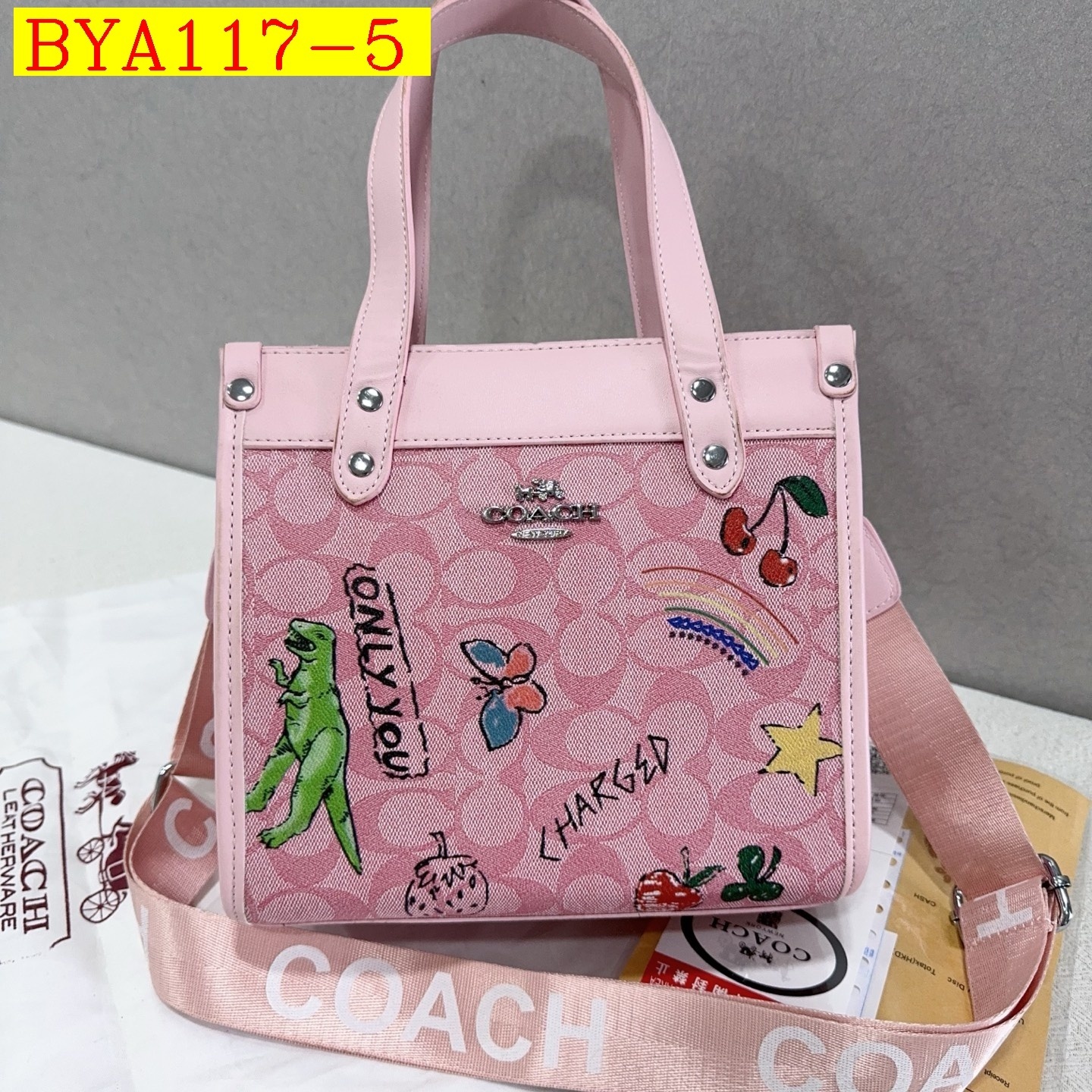 33$ Coach Shoulder bag size 22x21x12cm 6978 BYA117 gallery
