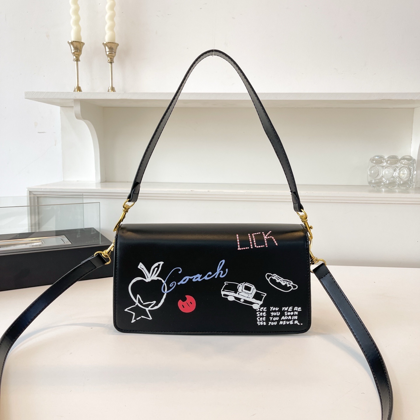 33$ Coach Shoulder bag size 26x14x8cm 6948 BYA131 gallery