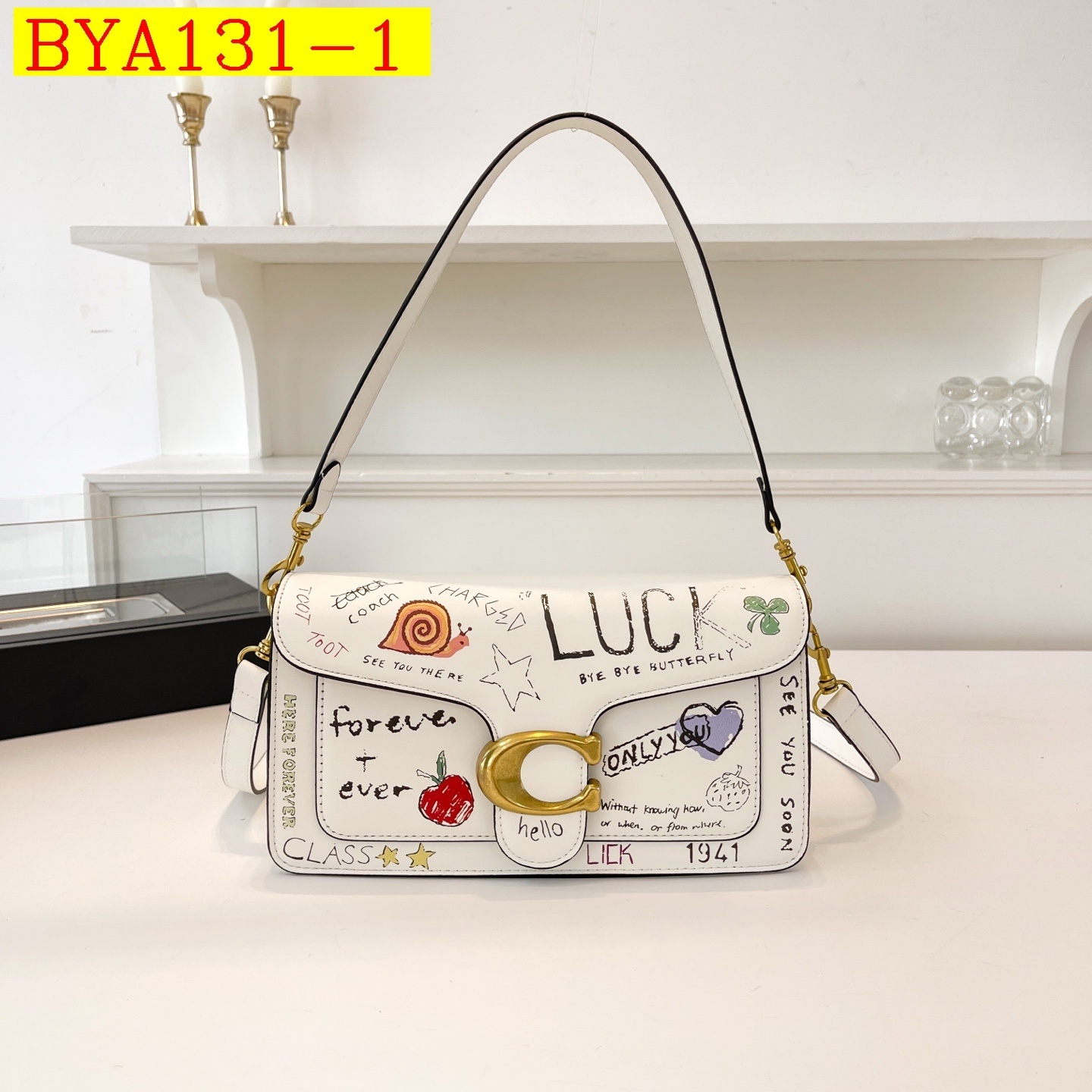 33$ Coach Shoulder bag size 26x14x8cm 6948 BYA131 gallery