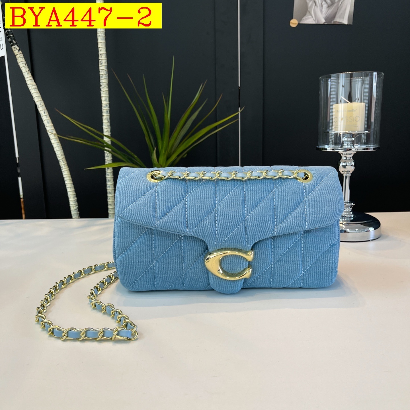33$ Coach Shoulder bag size 26x15x8cm 715064 BYA447 gallery
