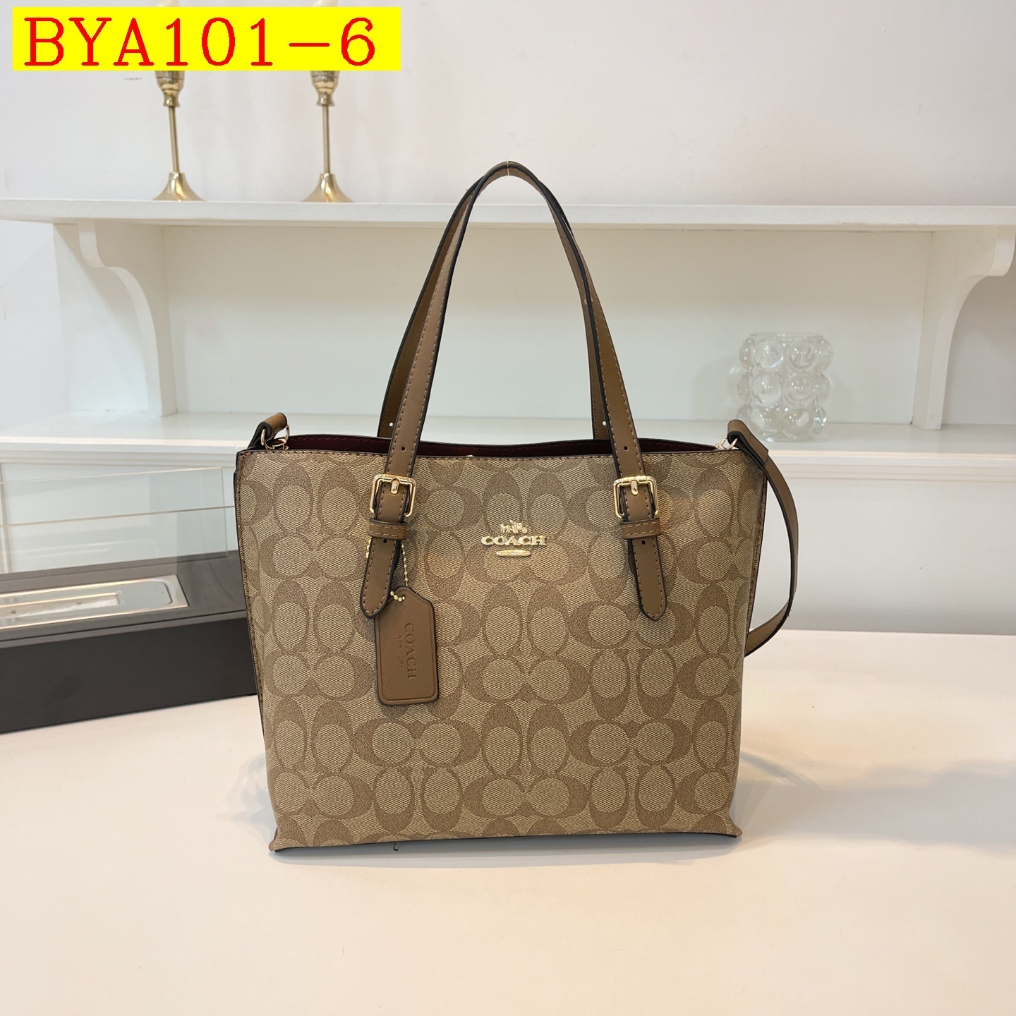 33$ Coach handbag size 30x21x12cm 017042 BYA101 gallery