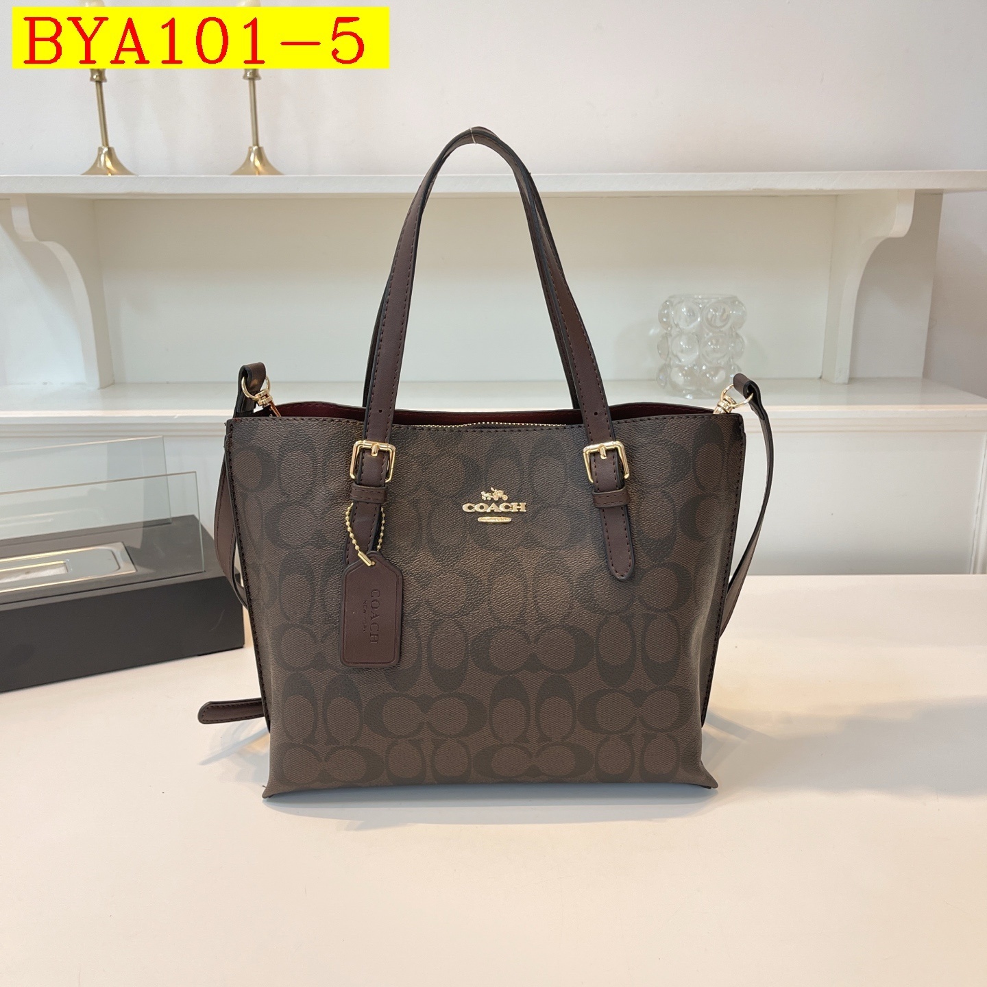 33$ Coach handbag size 30x21x12cm 017042 BYA101 gallery