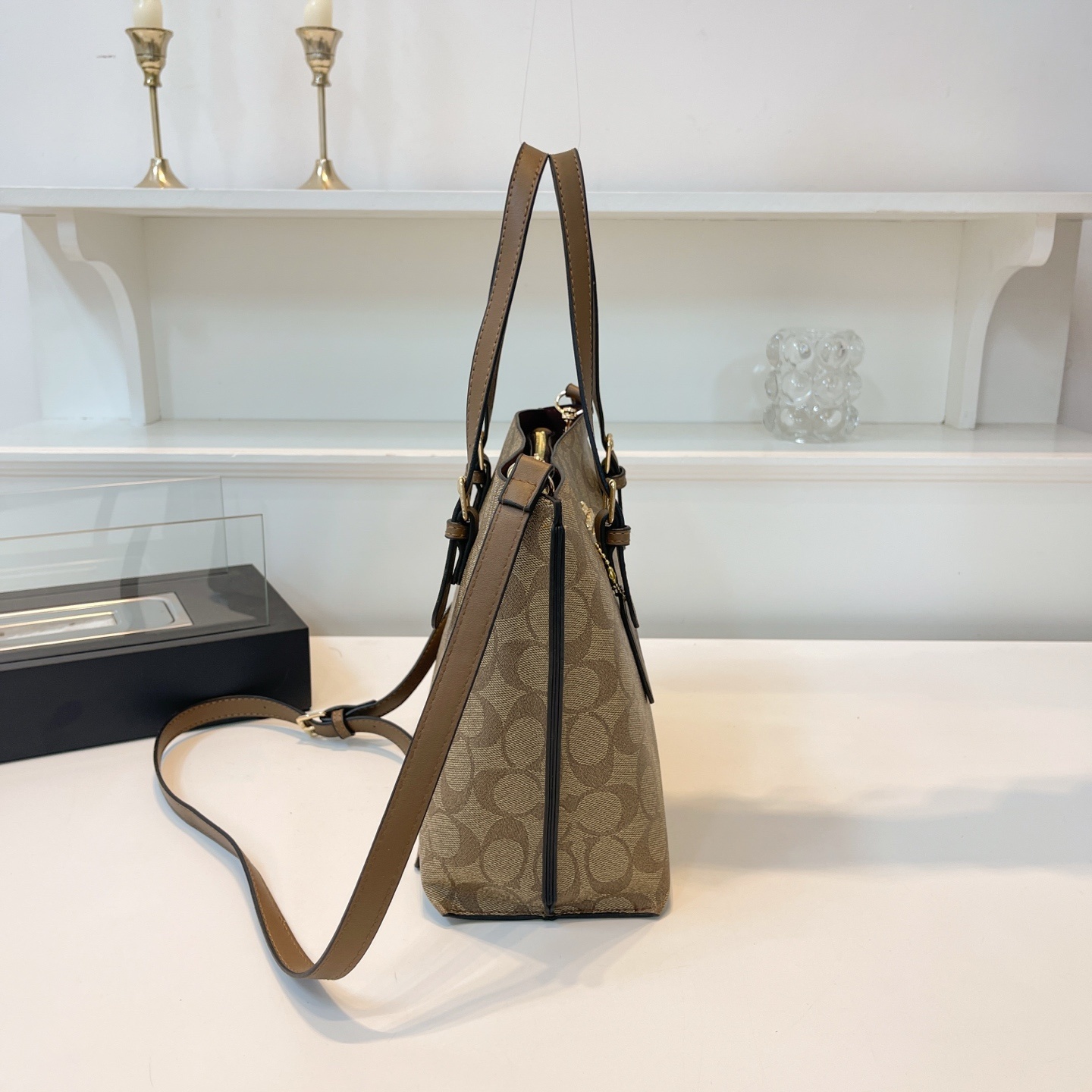 33$ Coach handbag size 30x21x12cm 017042 BYA101 gallery