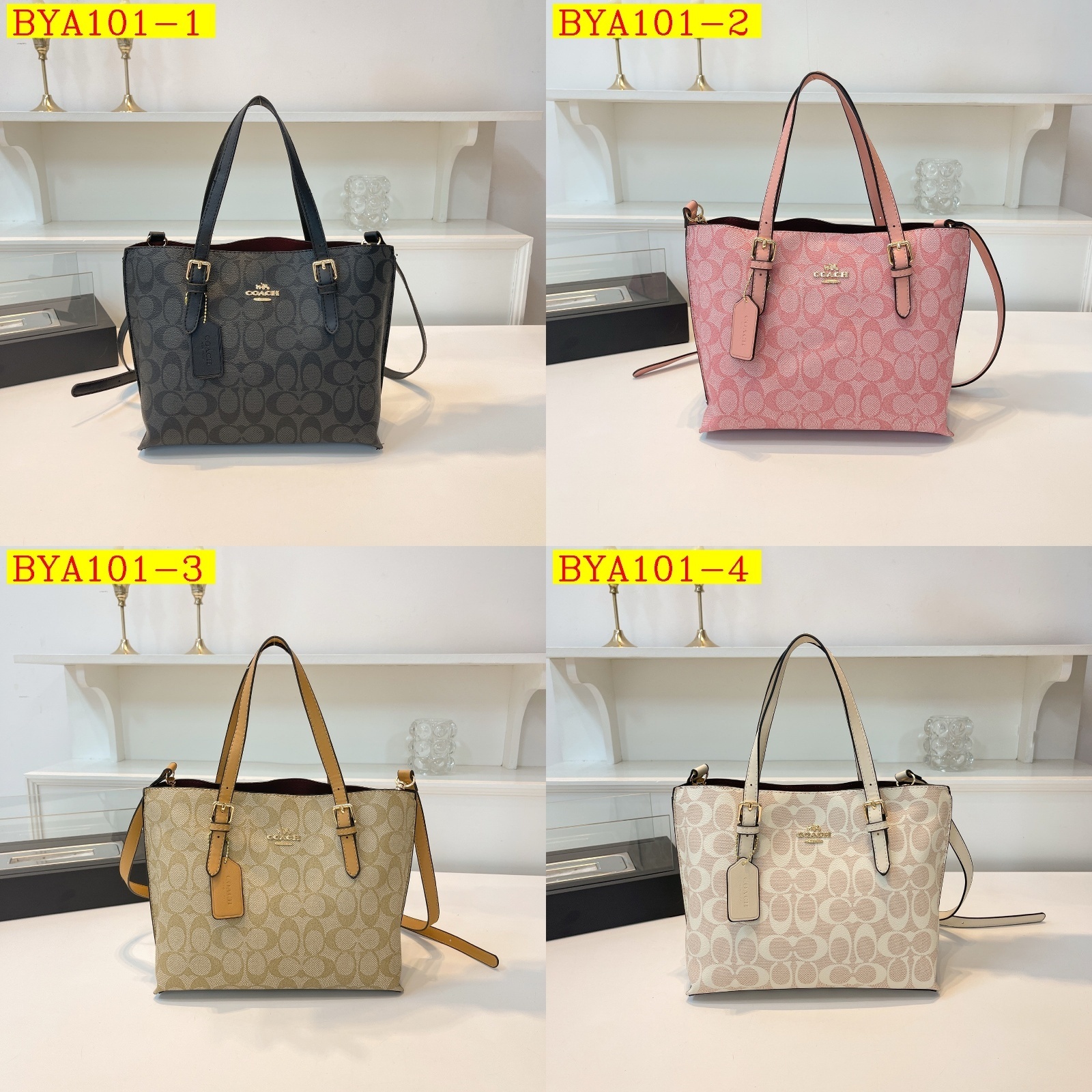 33$ Coach handbag size 30x21x12cm 017042 BYA101 gallery