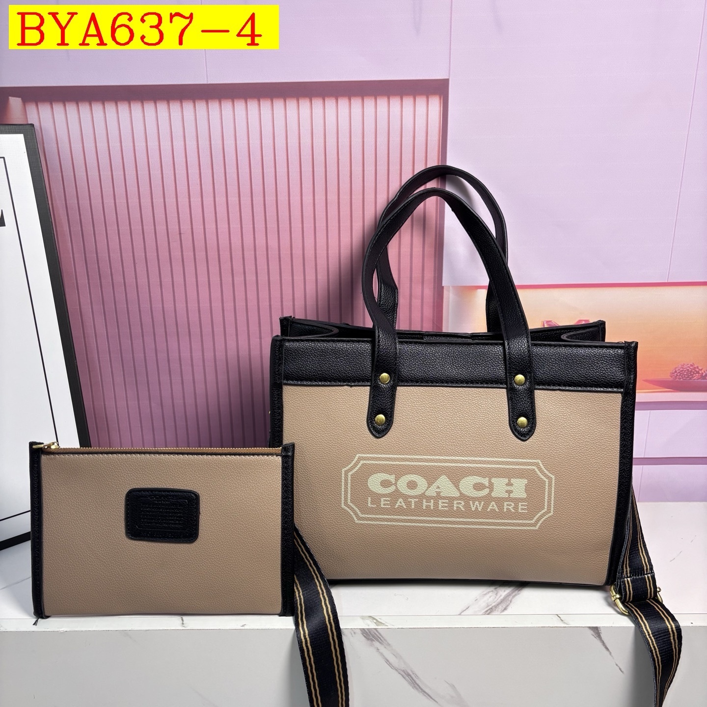33$ Coach handbag size 30x23x11cm 719054 BYA637 gallery