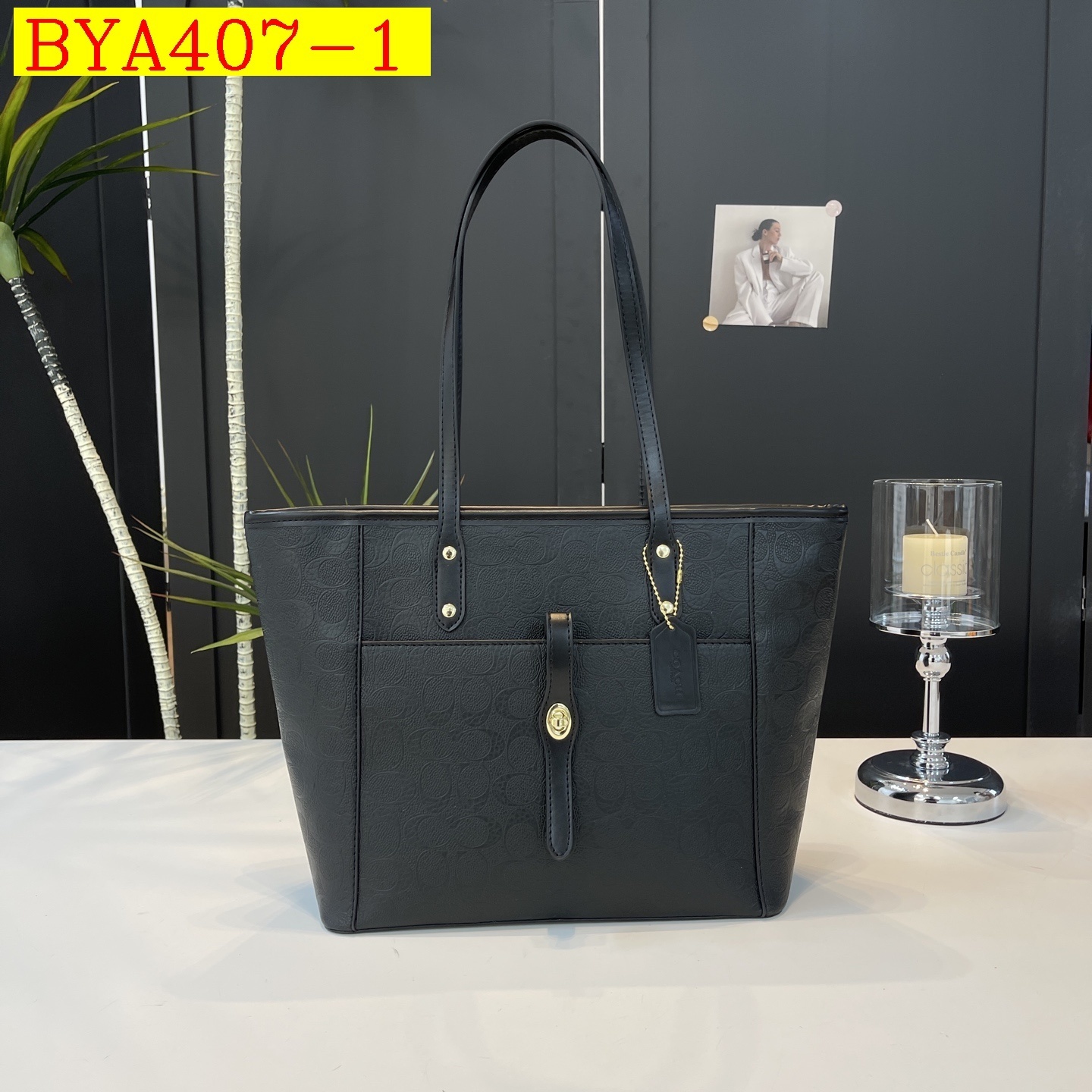 33$ Coach handbag size 40x26x14cm 812040 BYA407 gallery