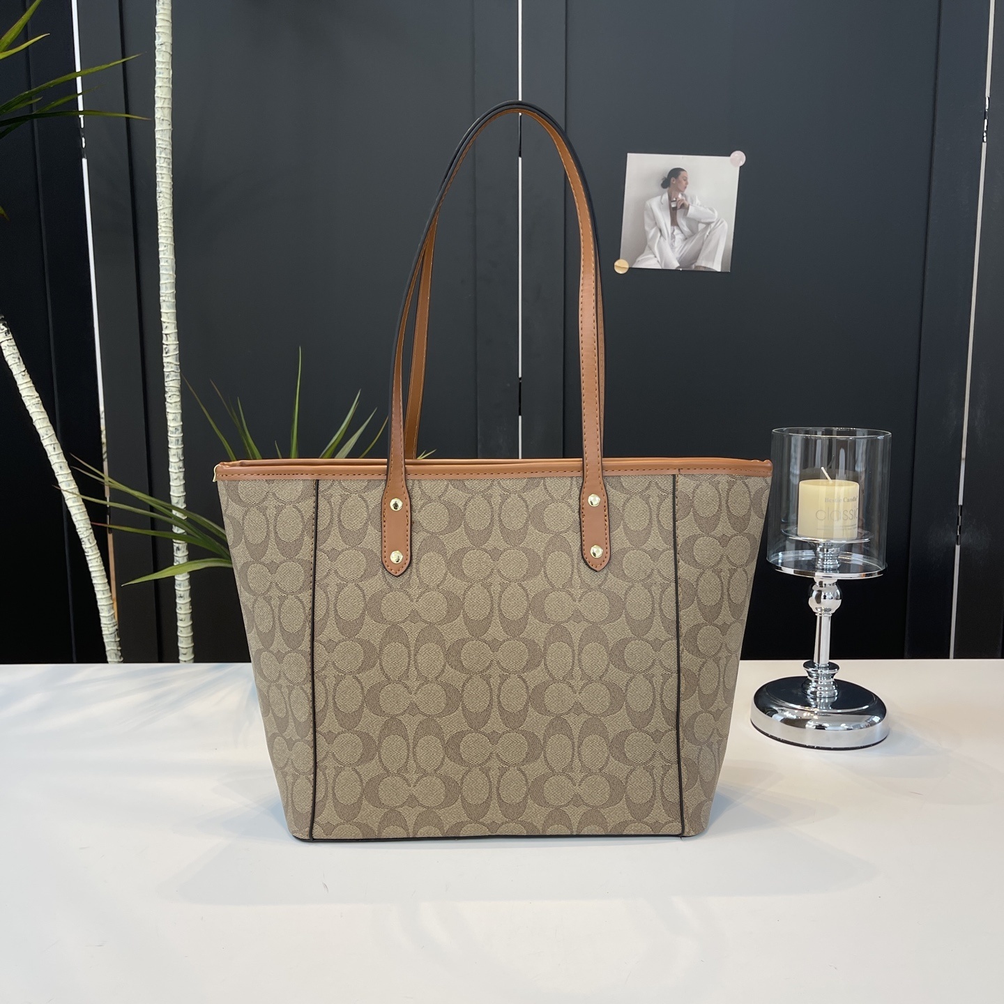 33$ Coach handbag size 40x26x14cm 812040 BYA407 gallery