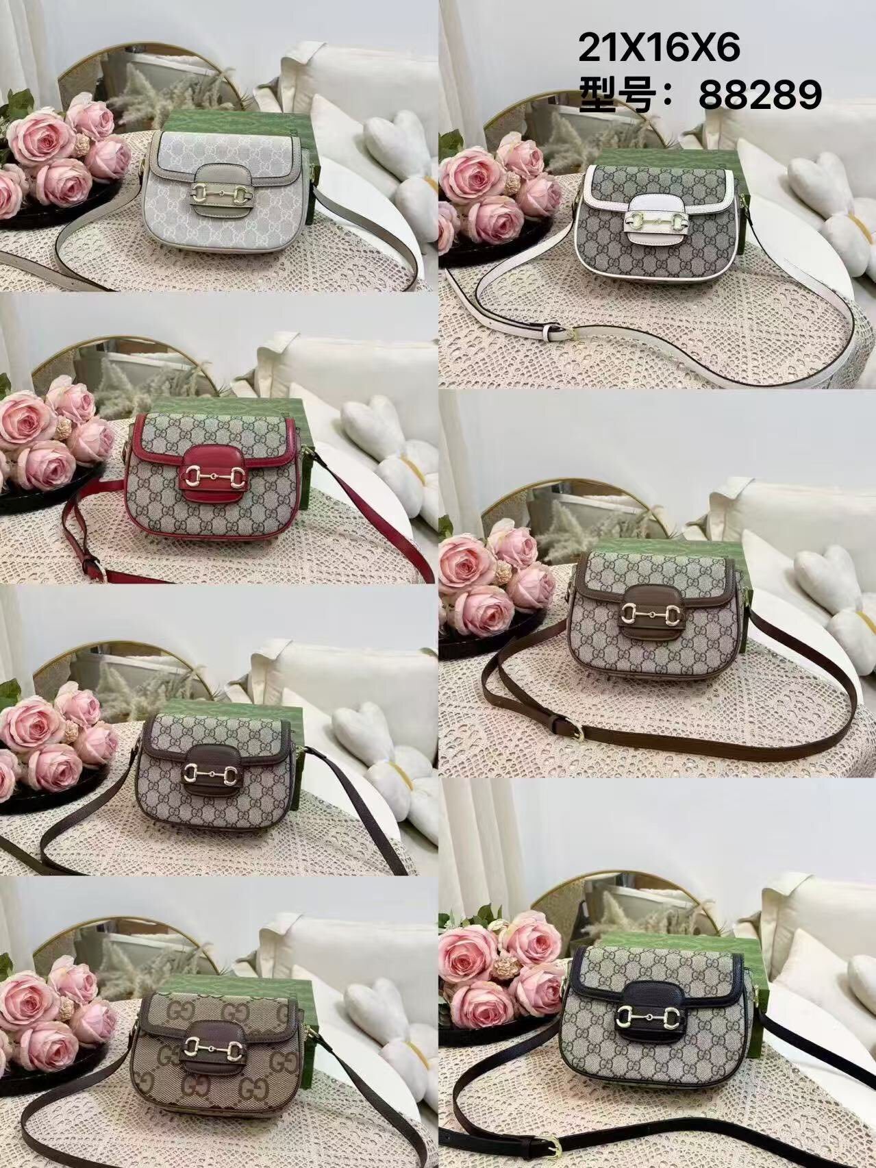 33$ GUCCI 88299 Shoulder bag size 21x16x6 cm 811490 BY3101 gallery