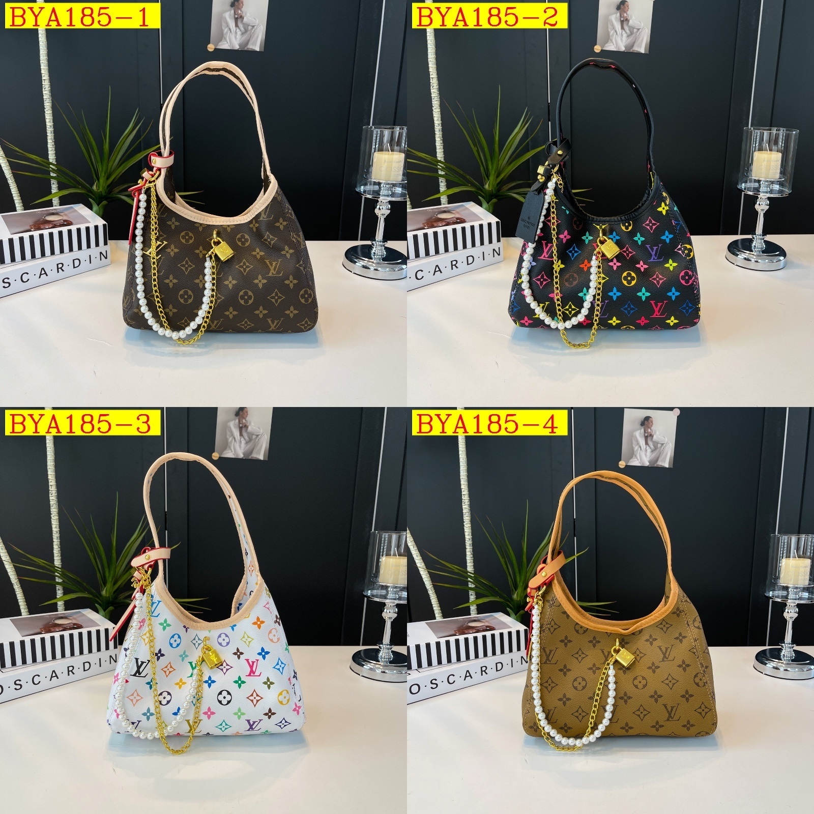 33$ LV handbag size 26x20x11cm 2988 BYA185 gallery