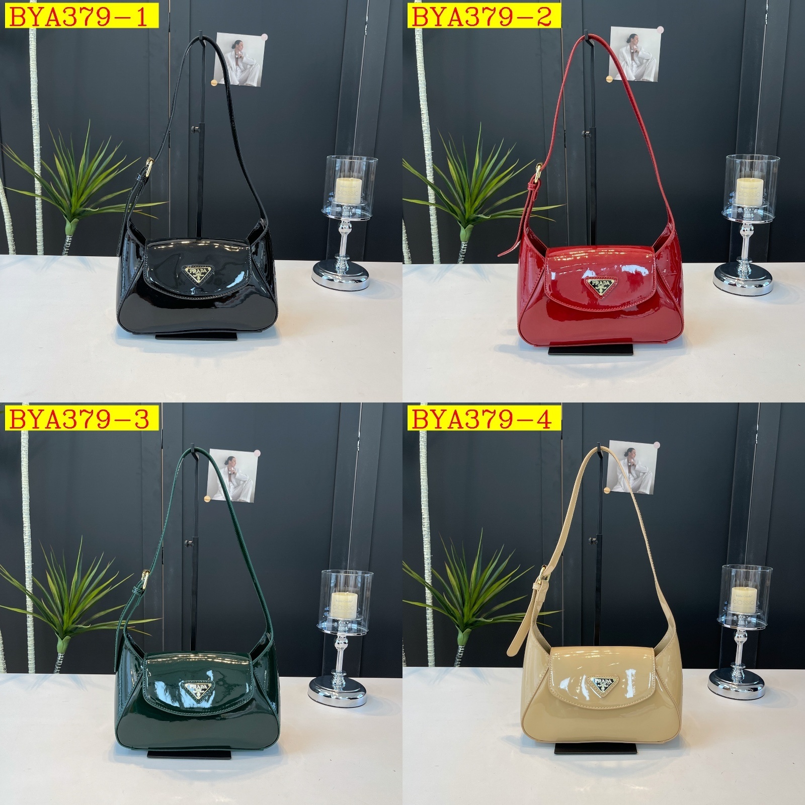 33$ Prada Shoulder bag size 25x17x8cm 815080 BYA379 gallery