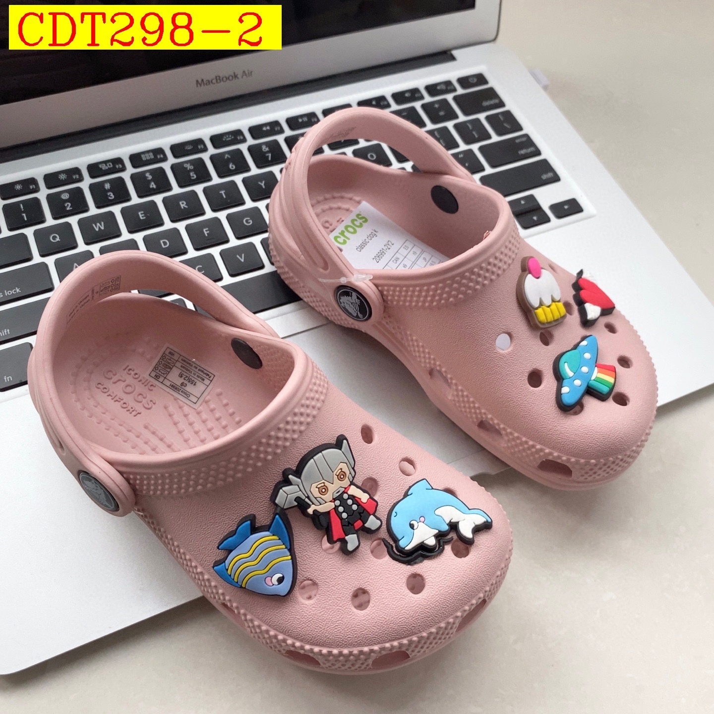 33$ crocs for kids size 23-35 519560 CDT298 gallery