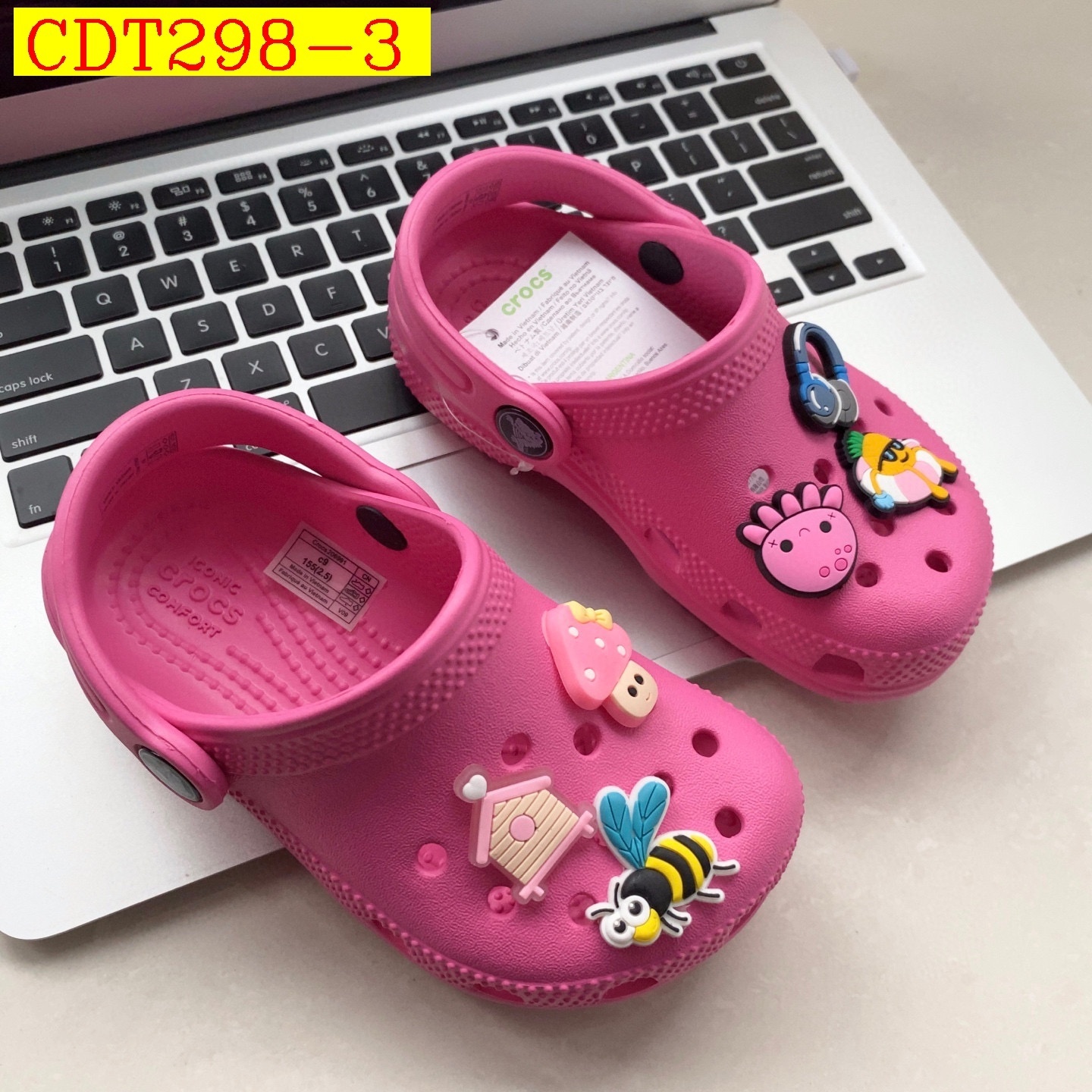 33$ crocs for kids size 23-35 519560 CDT298 gallery