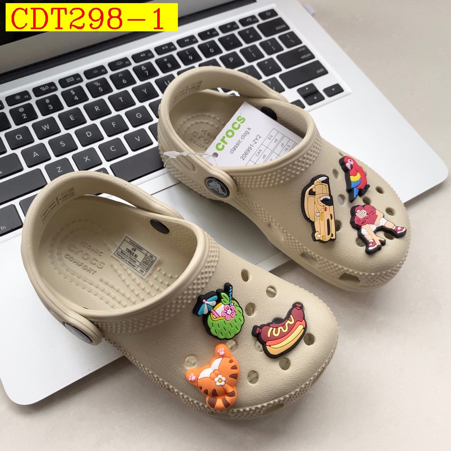 33$ crocs for kids size 23-35 519560 CDT298 gallery