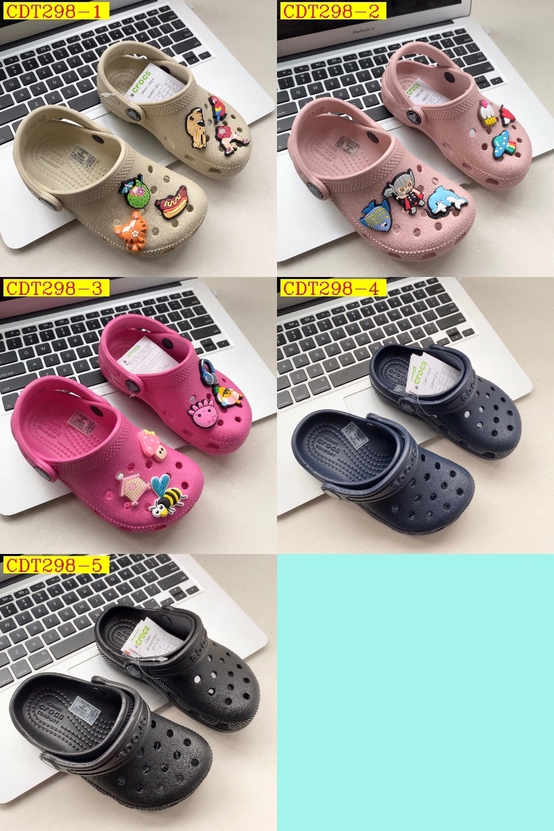 33$ crocs for kids size 23-35 519560 CDT298 gallery