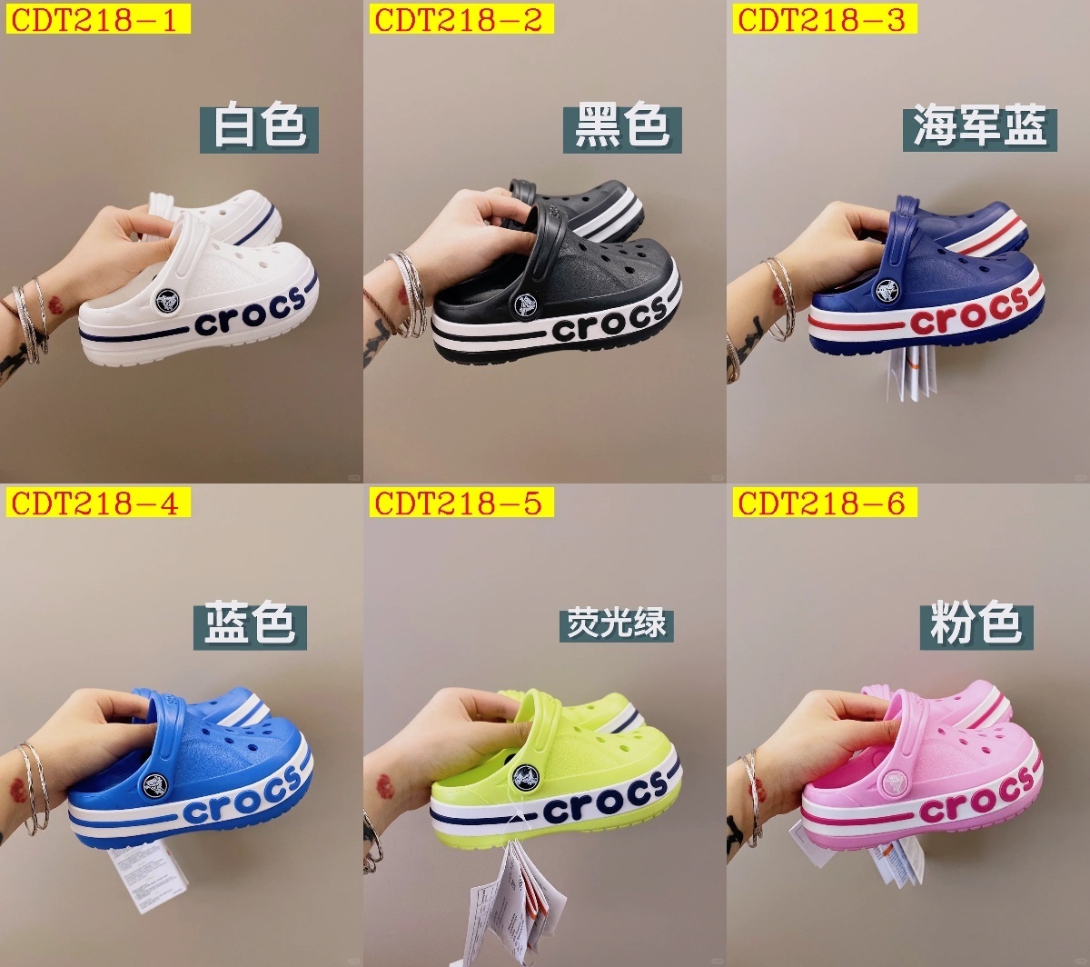 33$ crocs for kids size 26-35 316520 CDT218 gallery