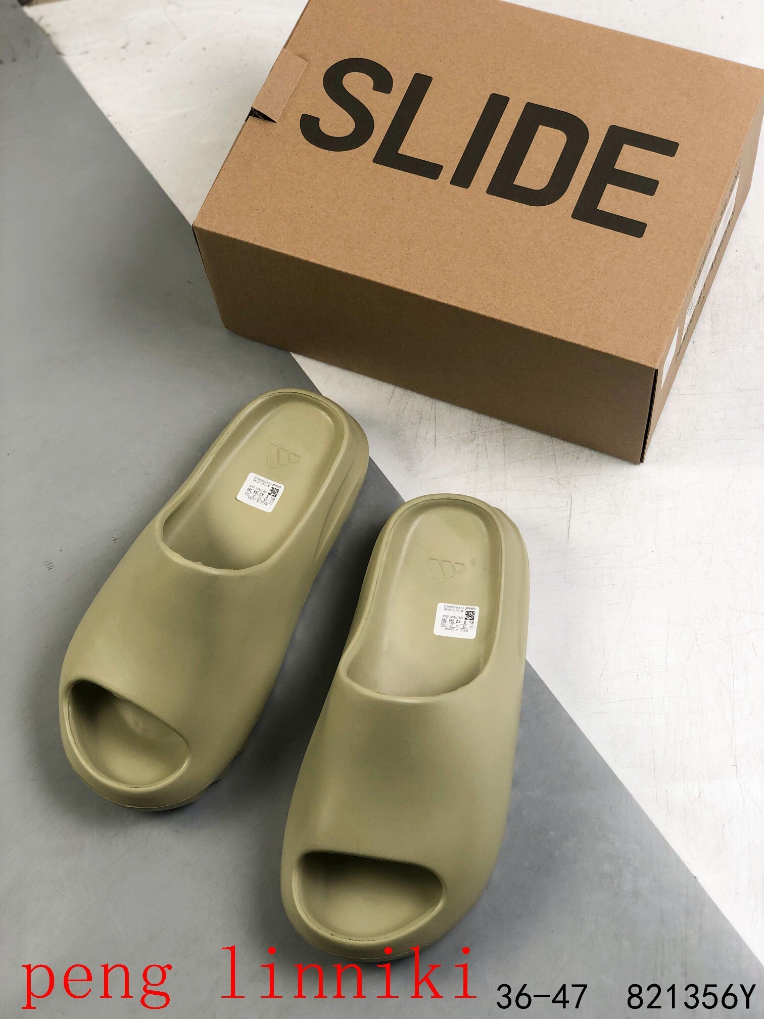 33$ dh Kanye West x Adidas Yeezy Slide size 35-45 91534022097 Z8R843 gallery