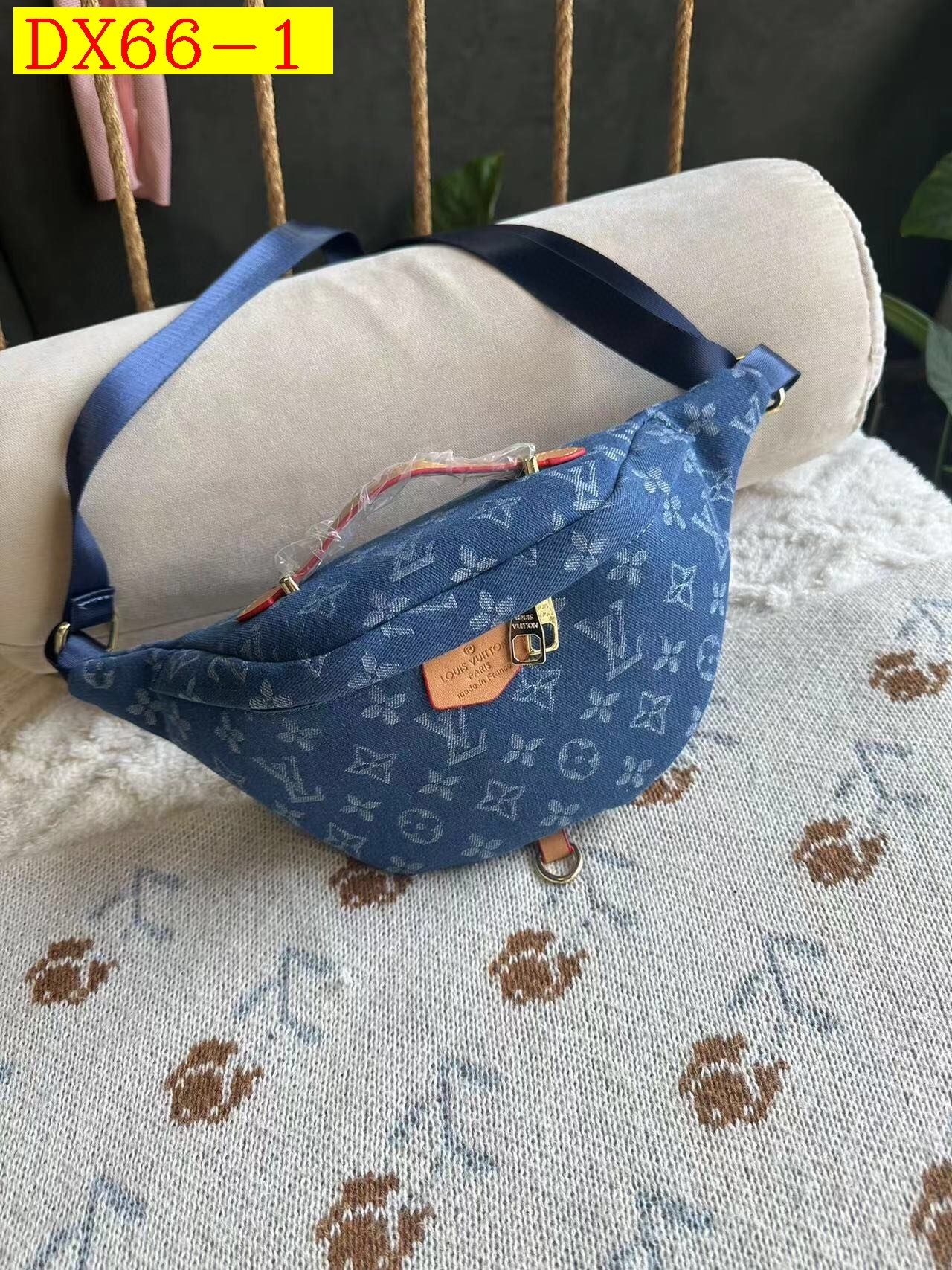 33$ new_dh LV Denim bag size 35x15 cm 91632823117 DX66 gallery