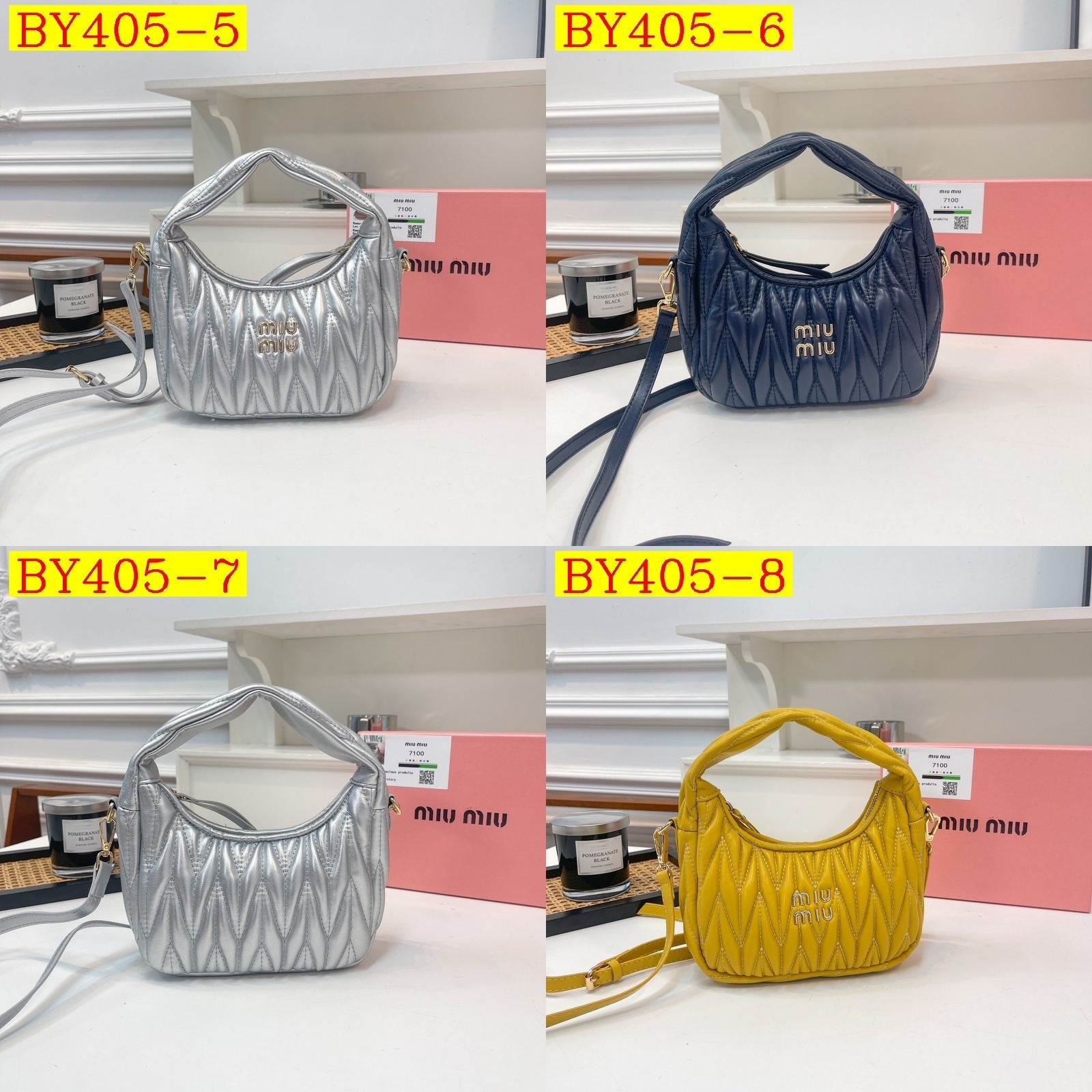 33$ new_dh miumiu 7100 SIZE 20X16X7 CM 71435623116 BY405 gallery