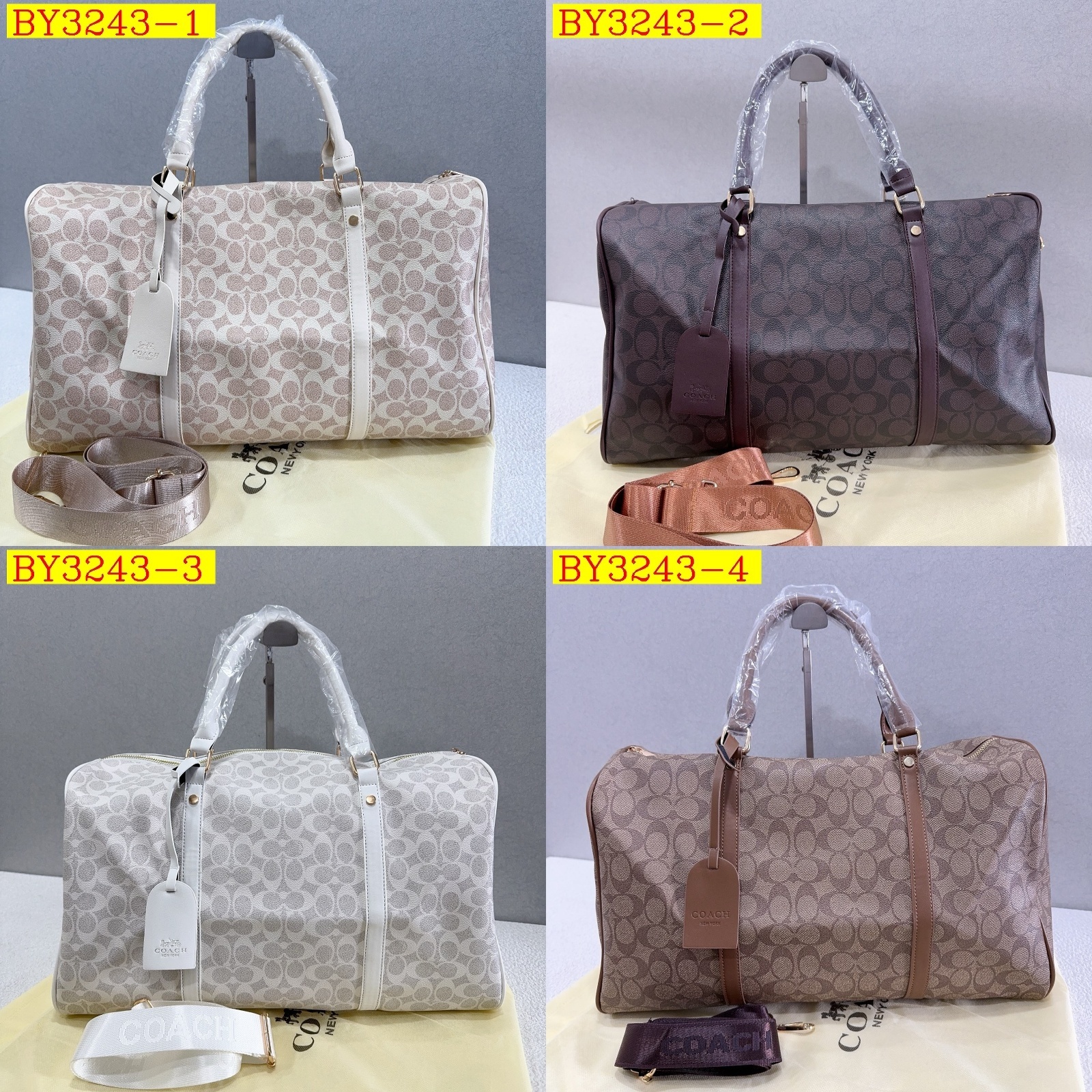 34$ COACH 3829 Travelling bag size 47x28x12 cm 718182 BY3243 gallery