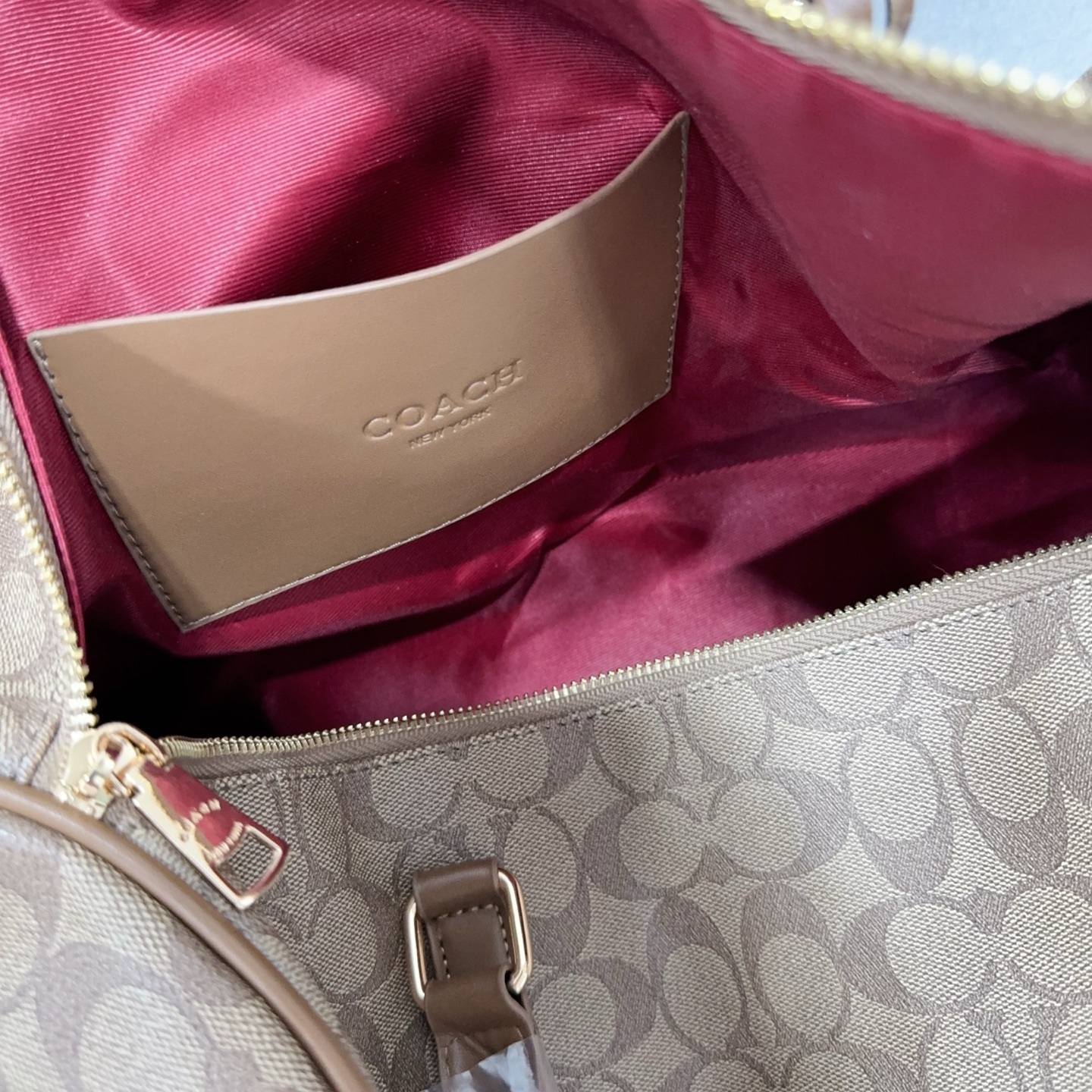 34$ COACH 3829 Travelling bag size 47x28x12 cm 718182 BY3243 gallery