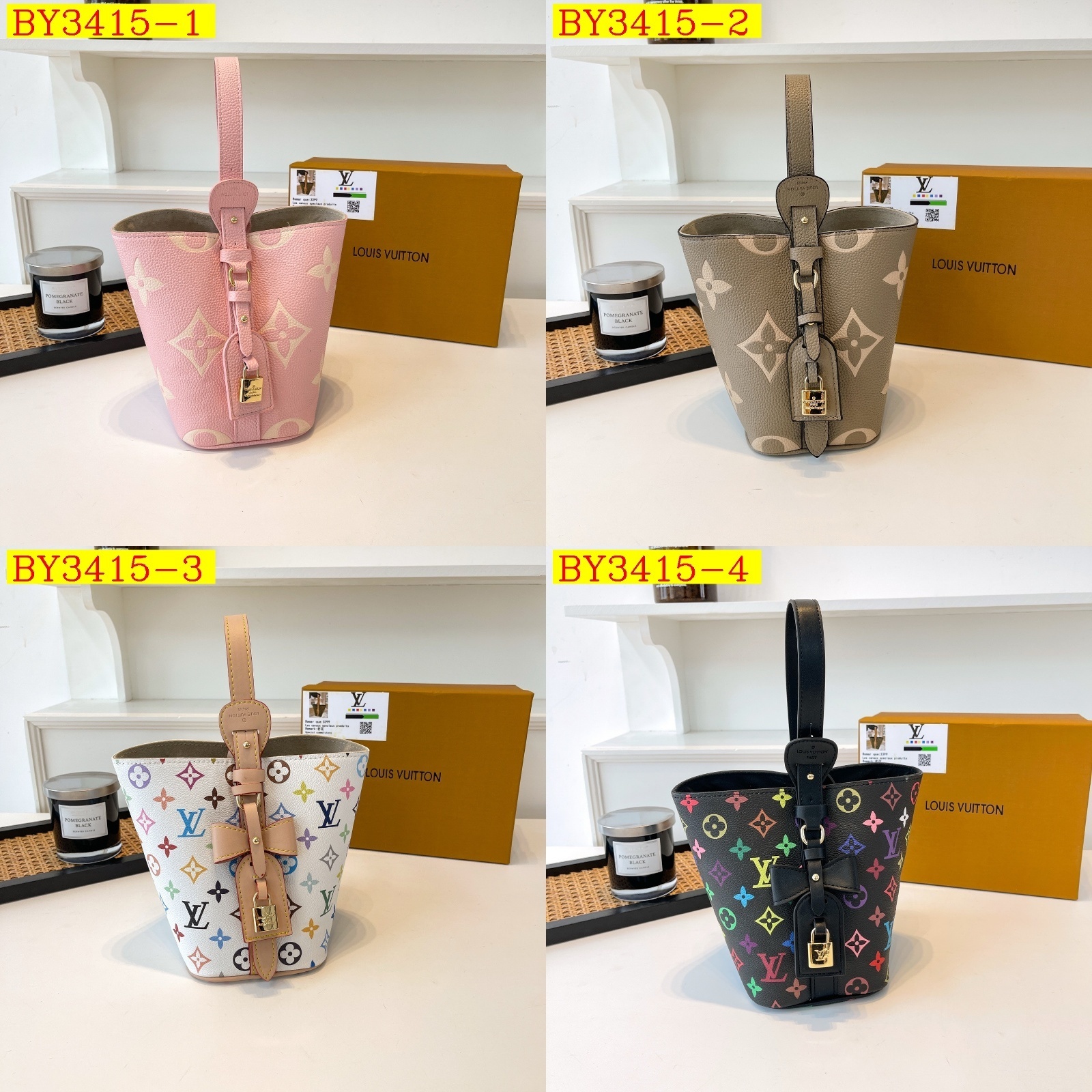 34$ LV 3399 Tote bag size 24x19x13 cm 611520 BY3415 gallery