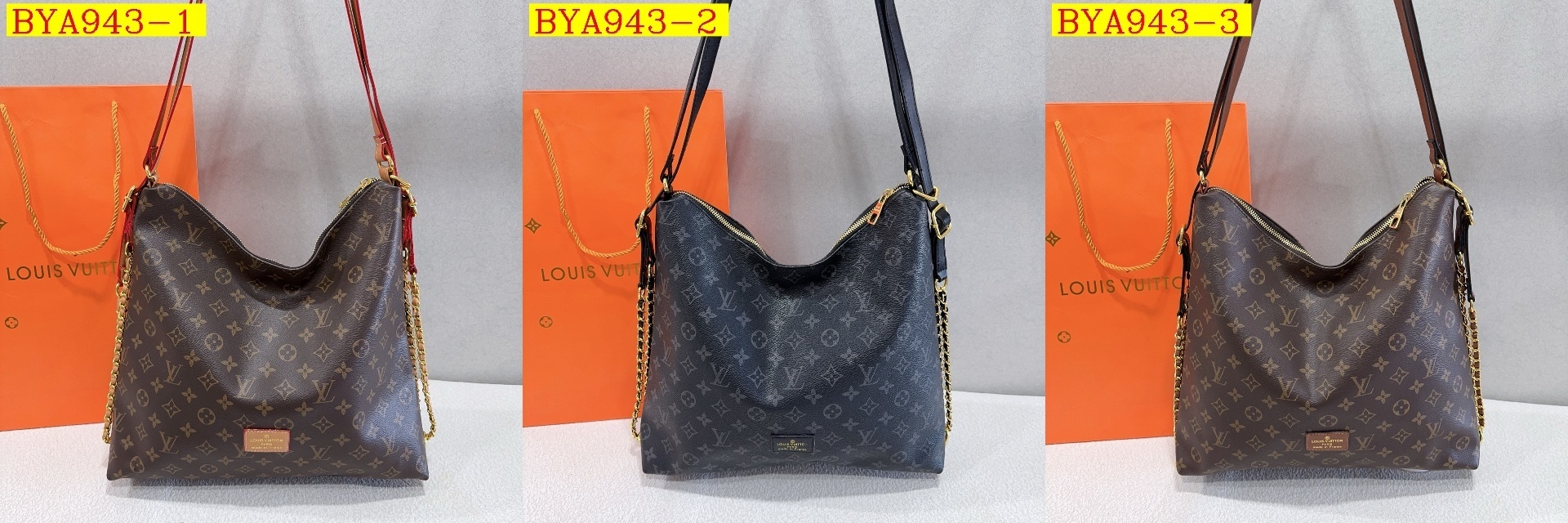 34$ LV handbag size 37x35x10cm 915018 BYA943 gallery